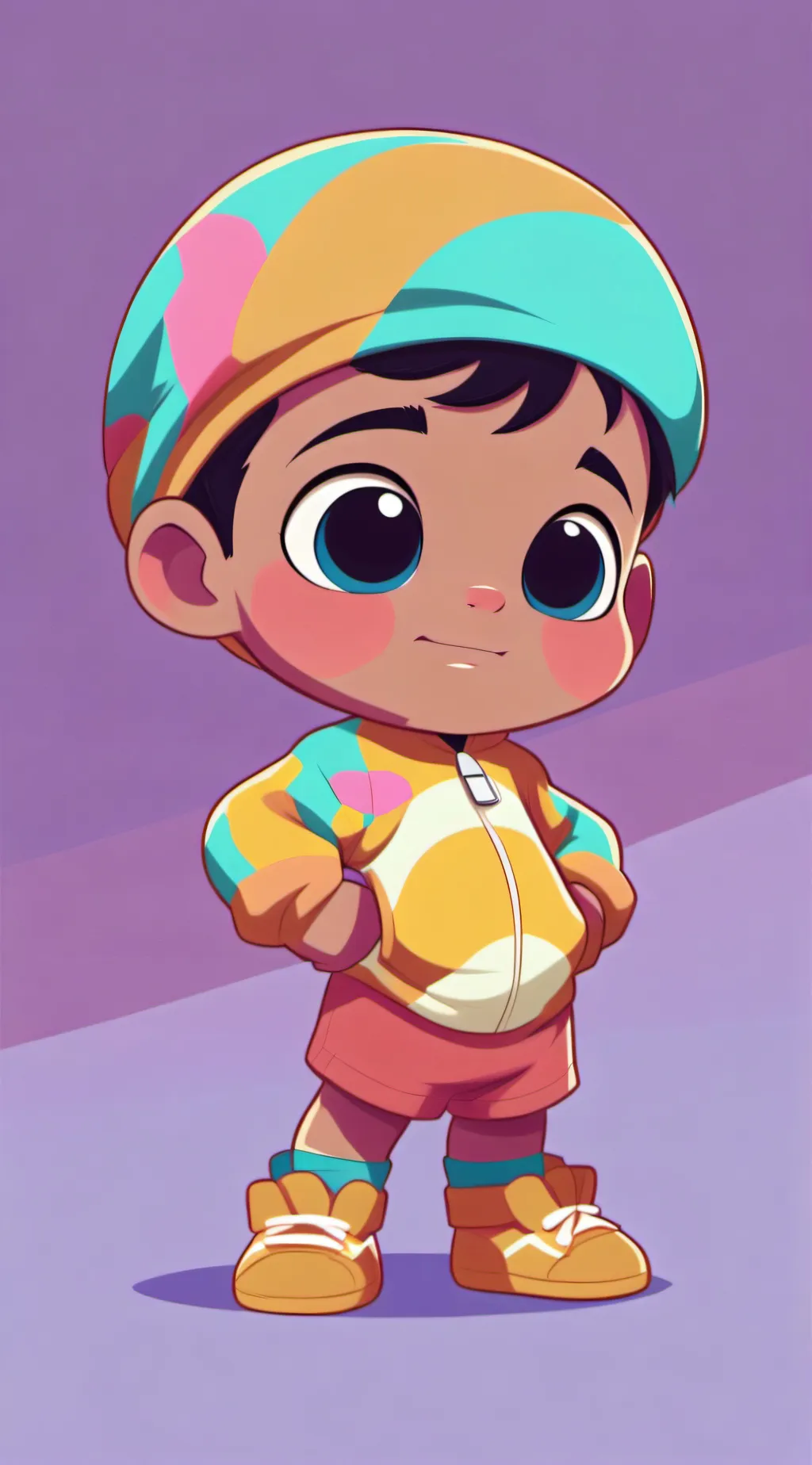 ai character: MHA babies background