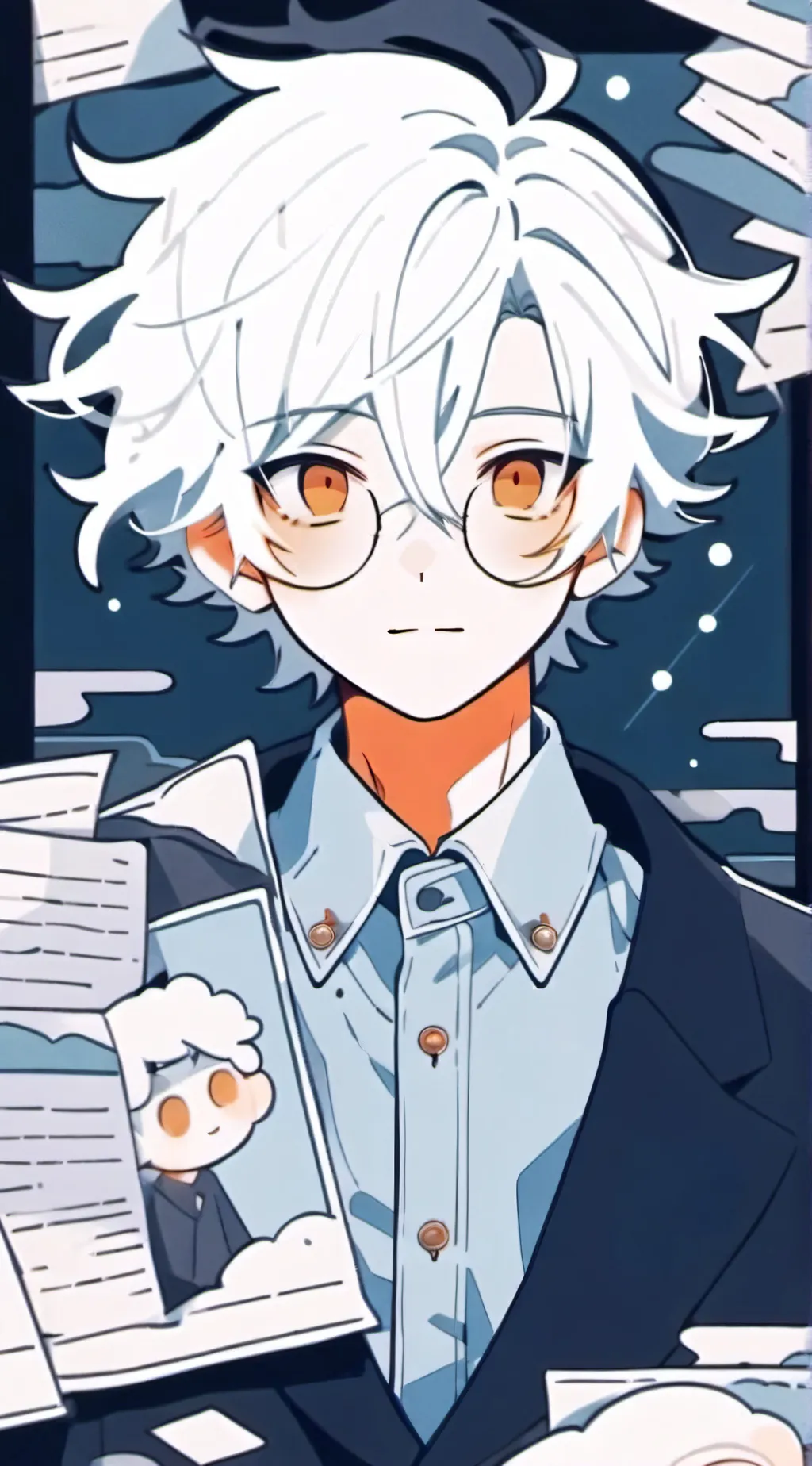 ai character: levi background