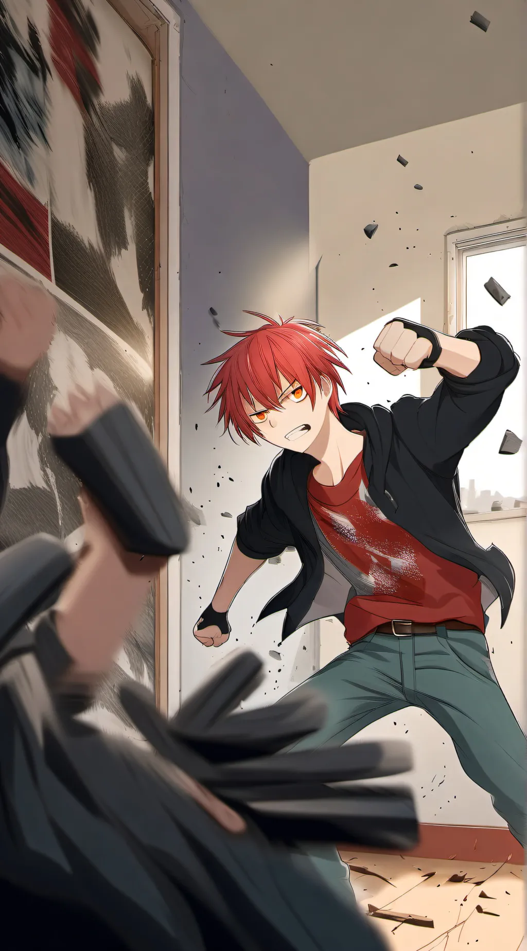 ai character: karma  background