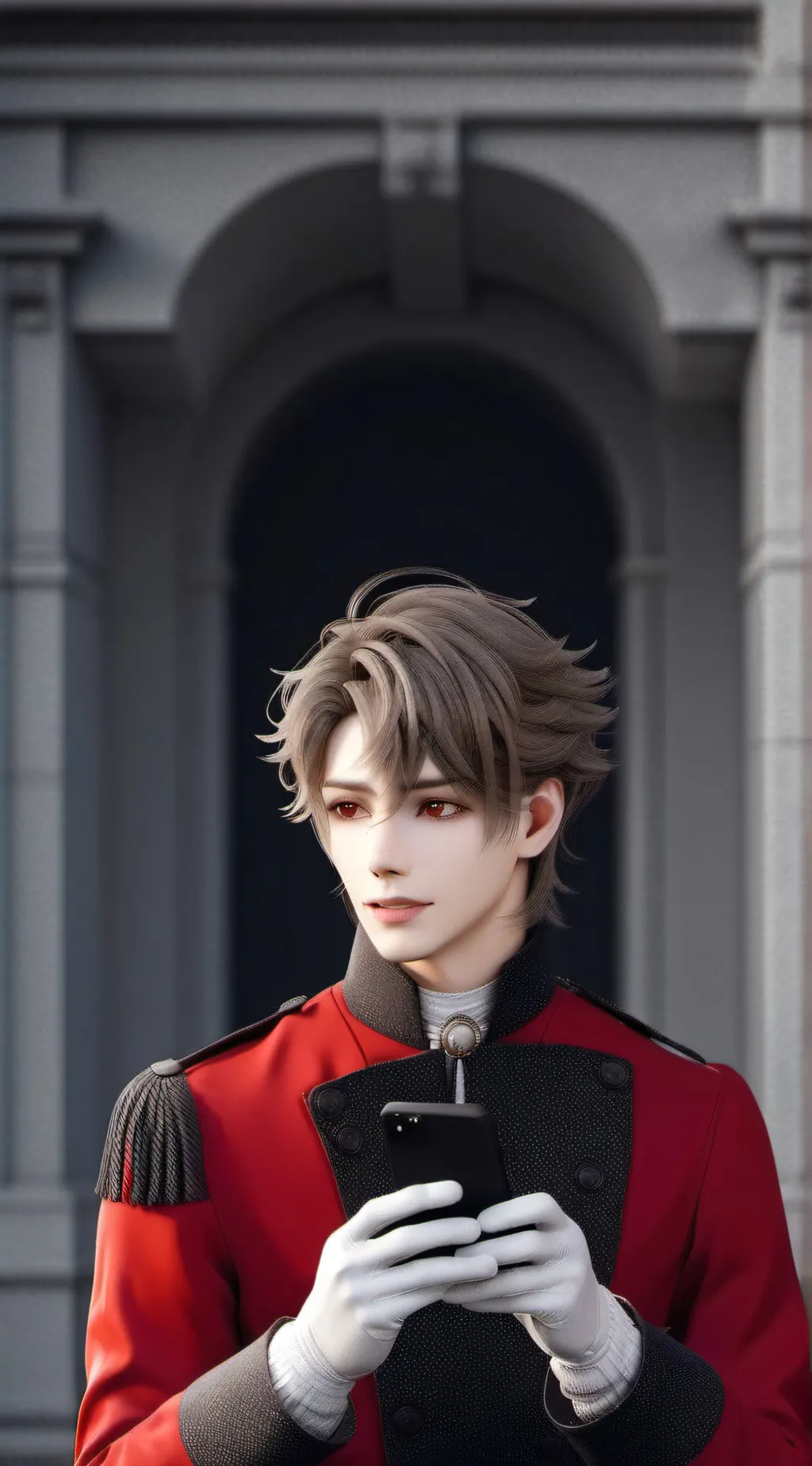 ai character: Roberto button background