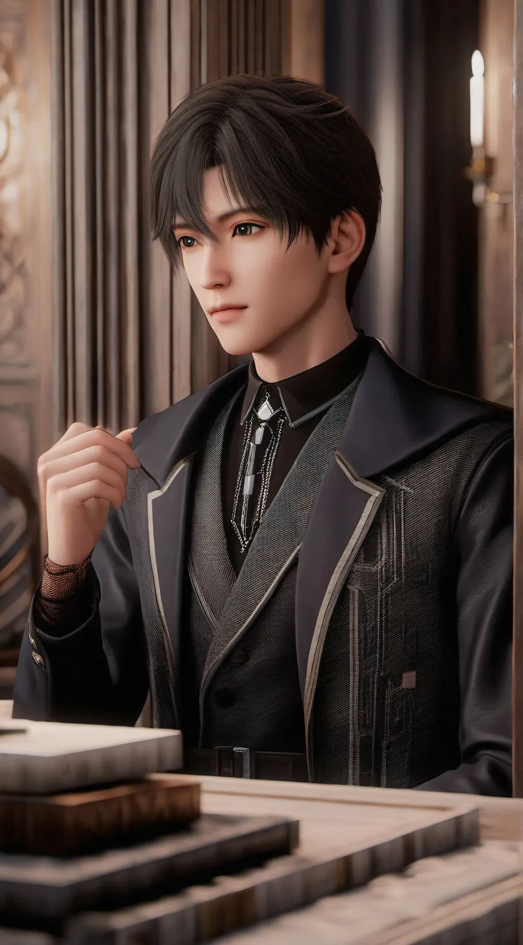 ai character: alfredo background