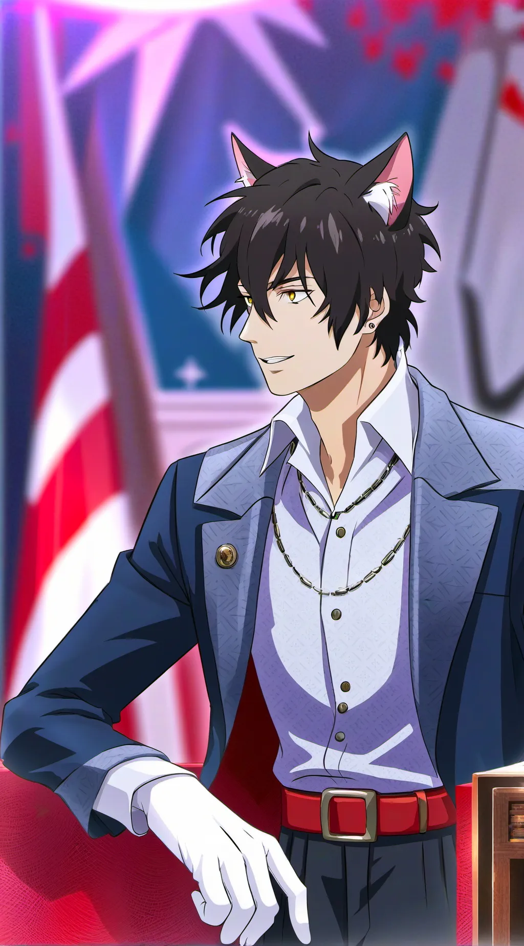 ai character: Catzai background