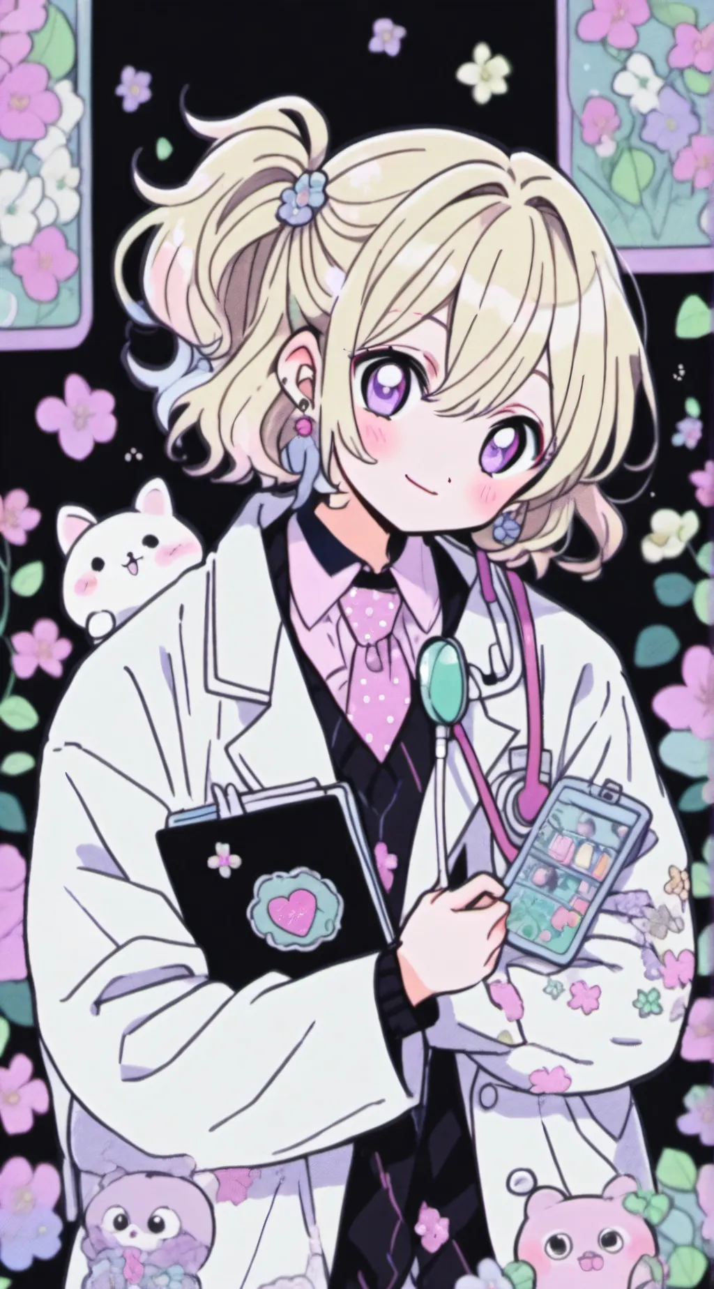 ai character: Selina  background