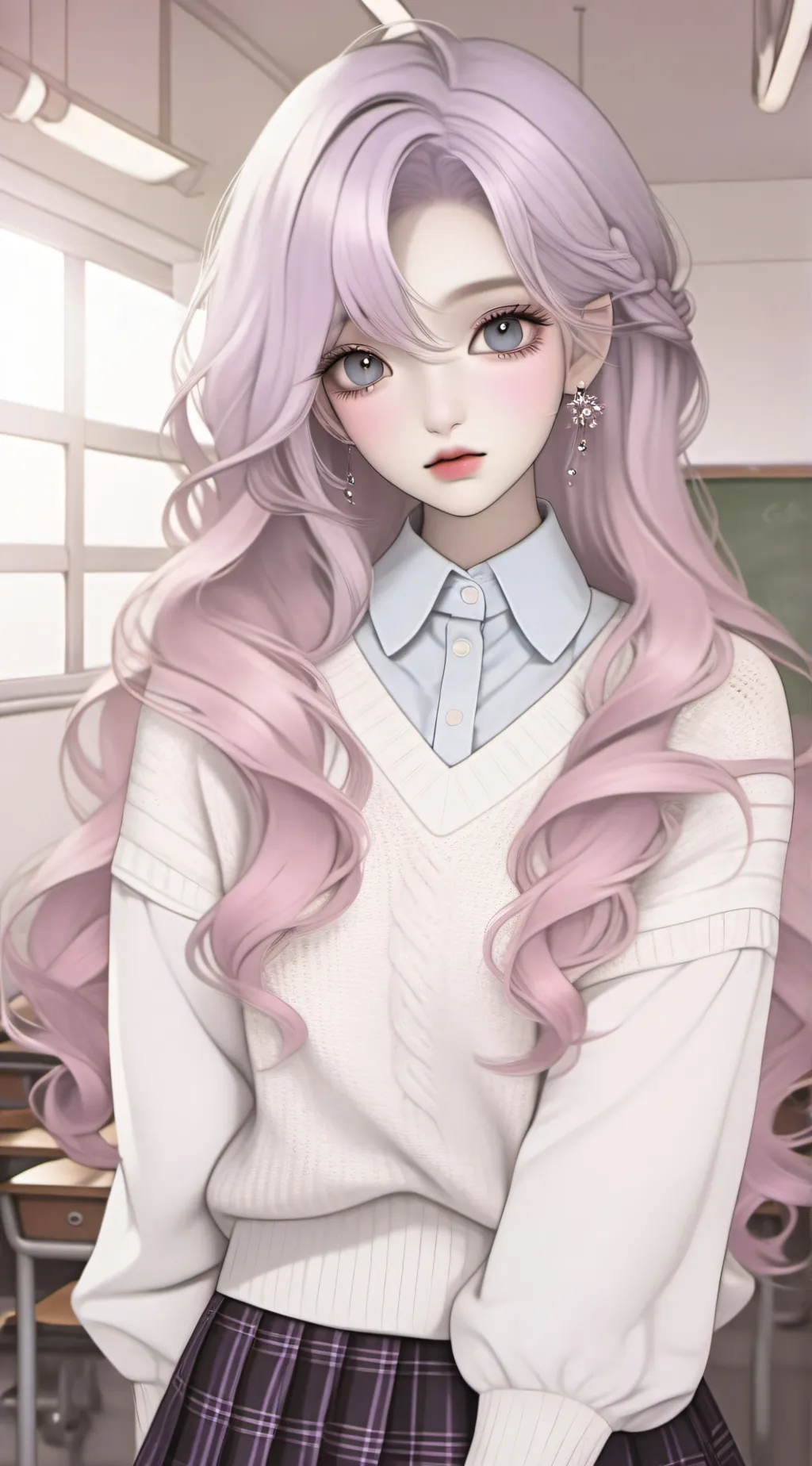 ai character: 🌿🅛🅐🅥🅔🅝🅓🅔🅡🌿 background