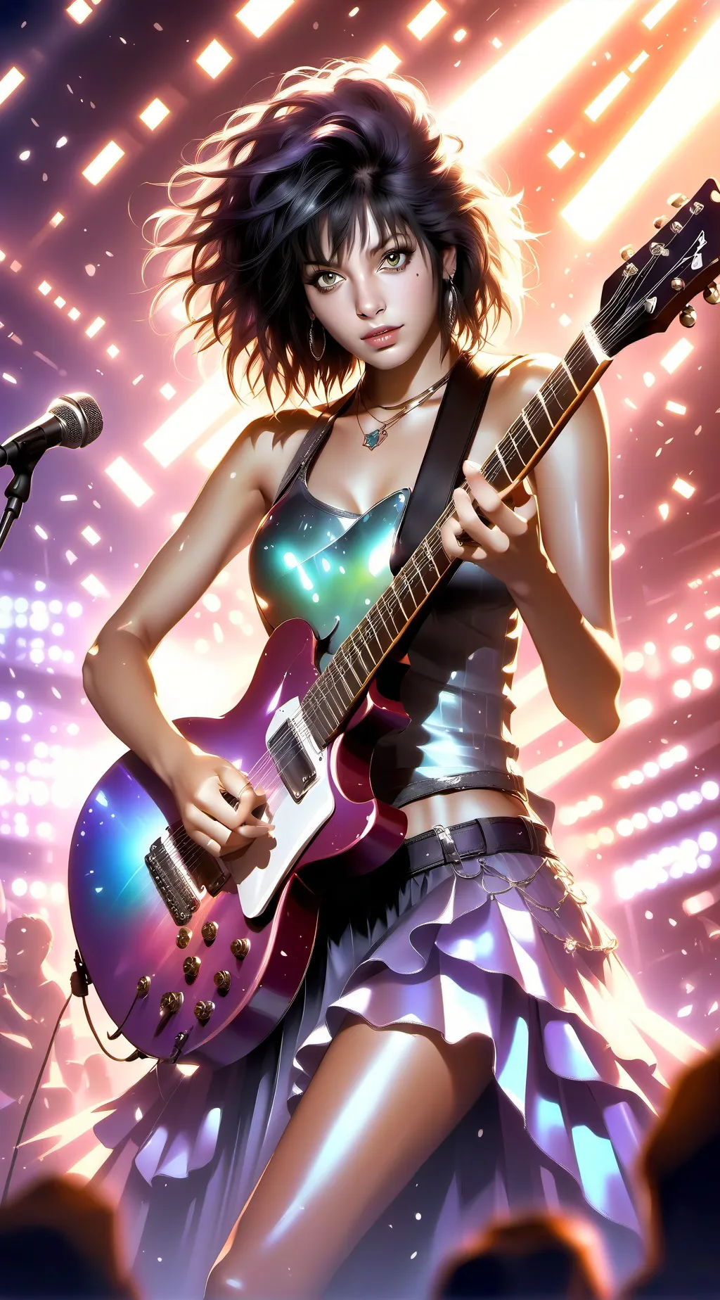 ai character: Joan Jett background