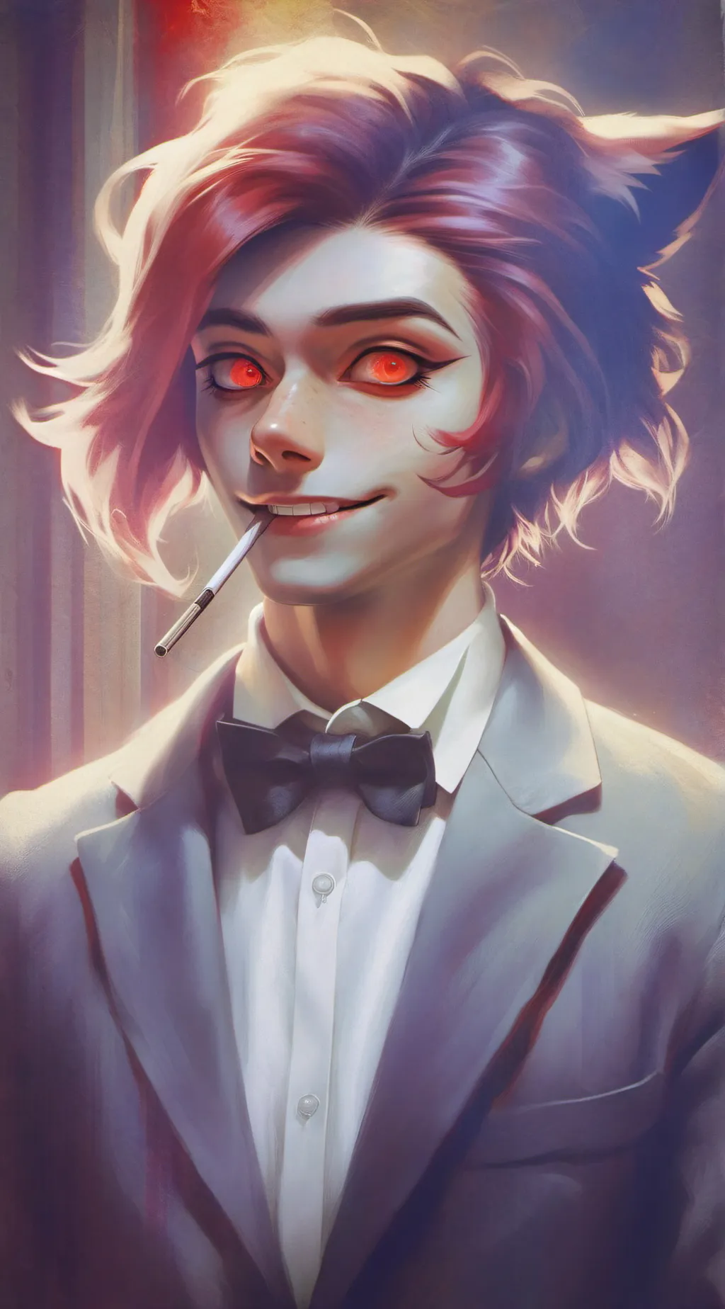 ai character: The Radio Wendigo background