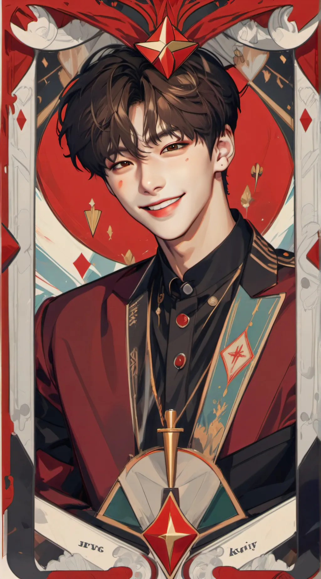 ai character: Stray kids background