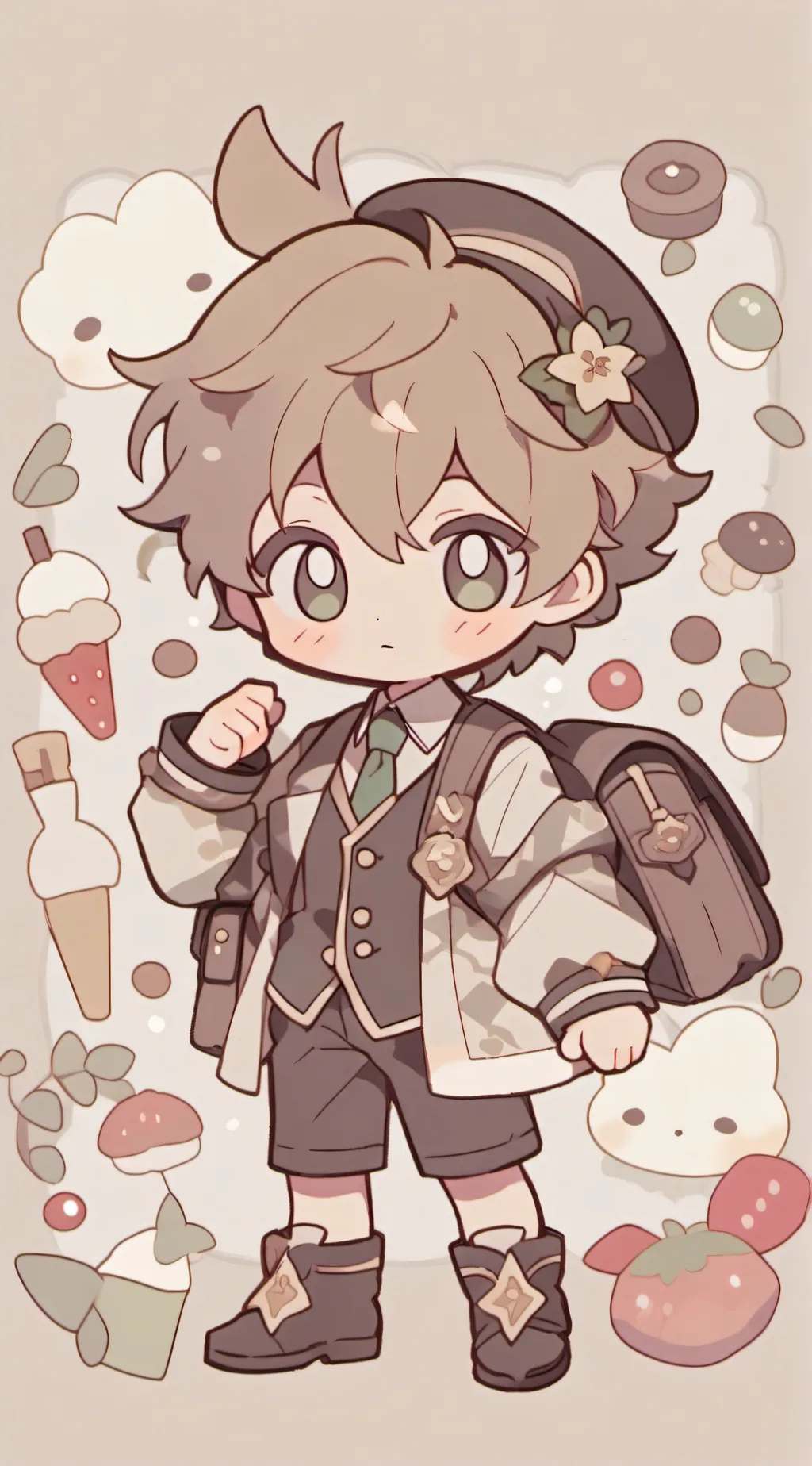 ai character: Gilbert background