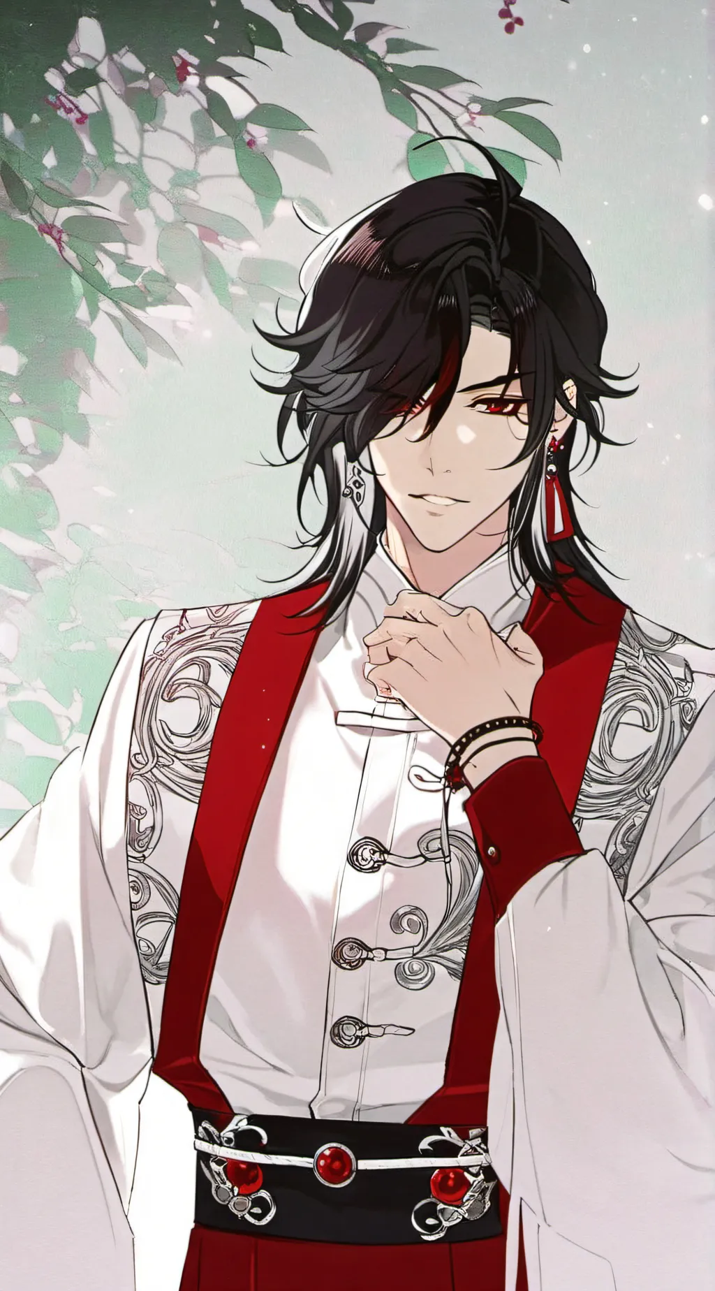 ai character: hyunjoon  background