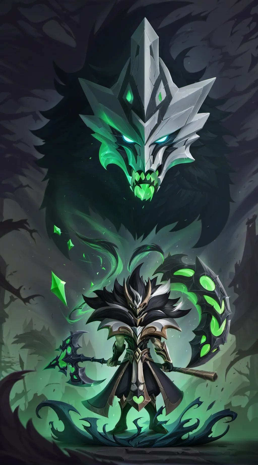 ai character: Unknown Boss background