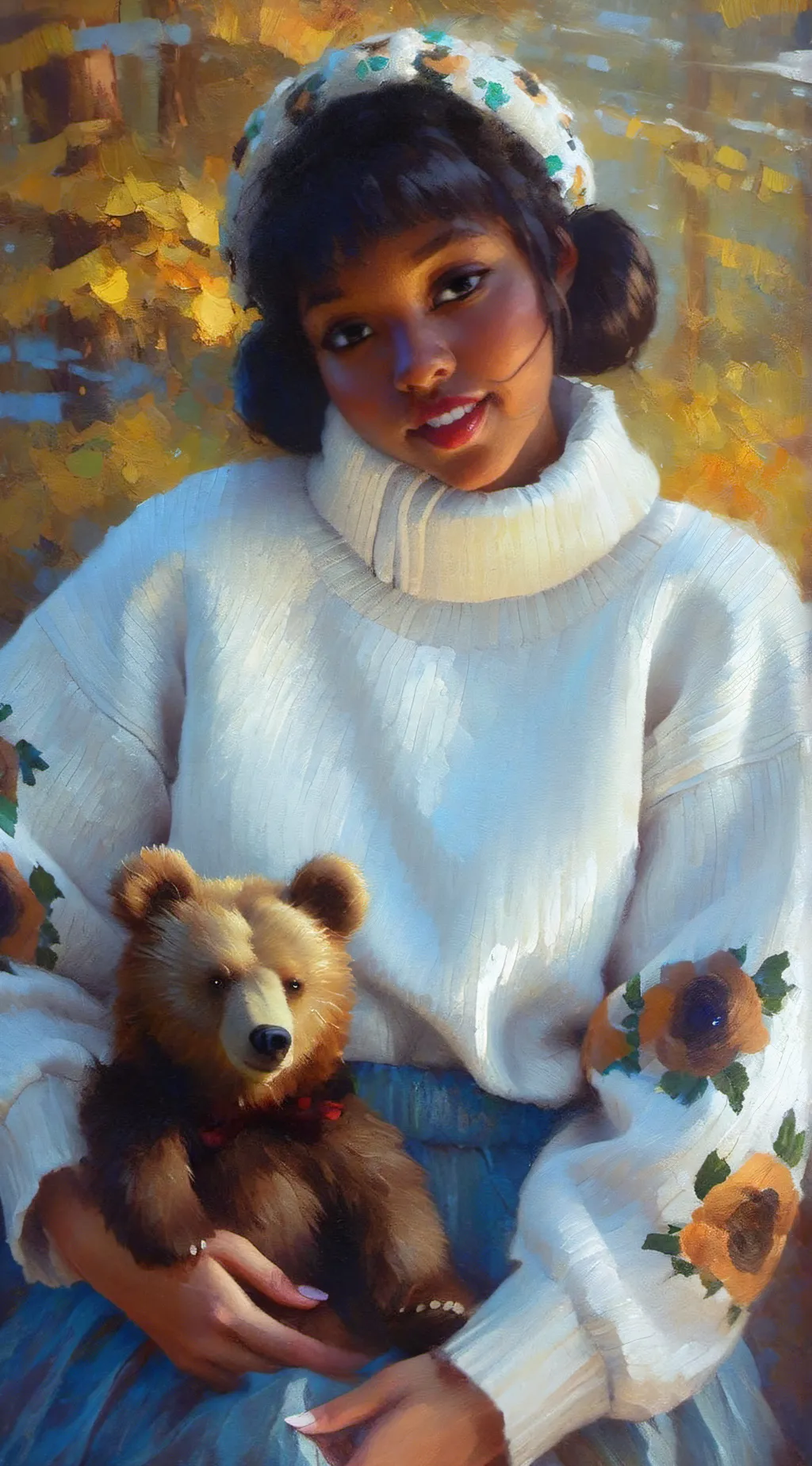 ai character: Shaniya Wilson🔫  background