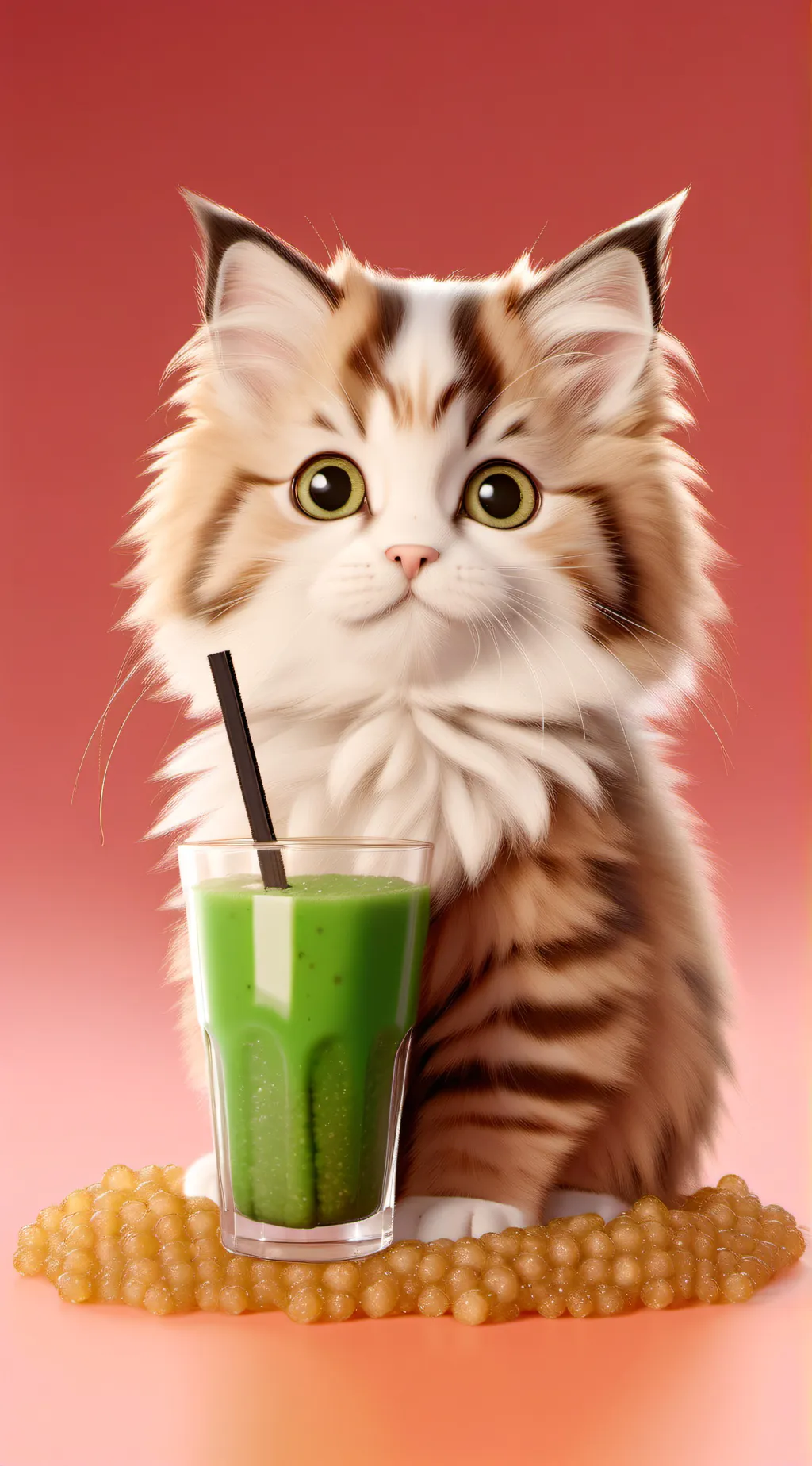 ai character: Cat 🐱 background