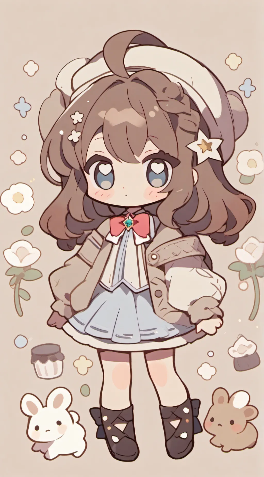 ai character: your little sister background