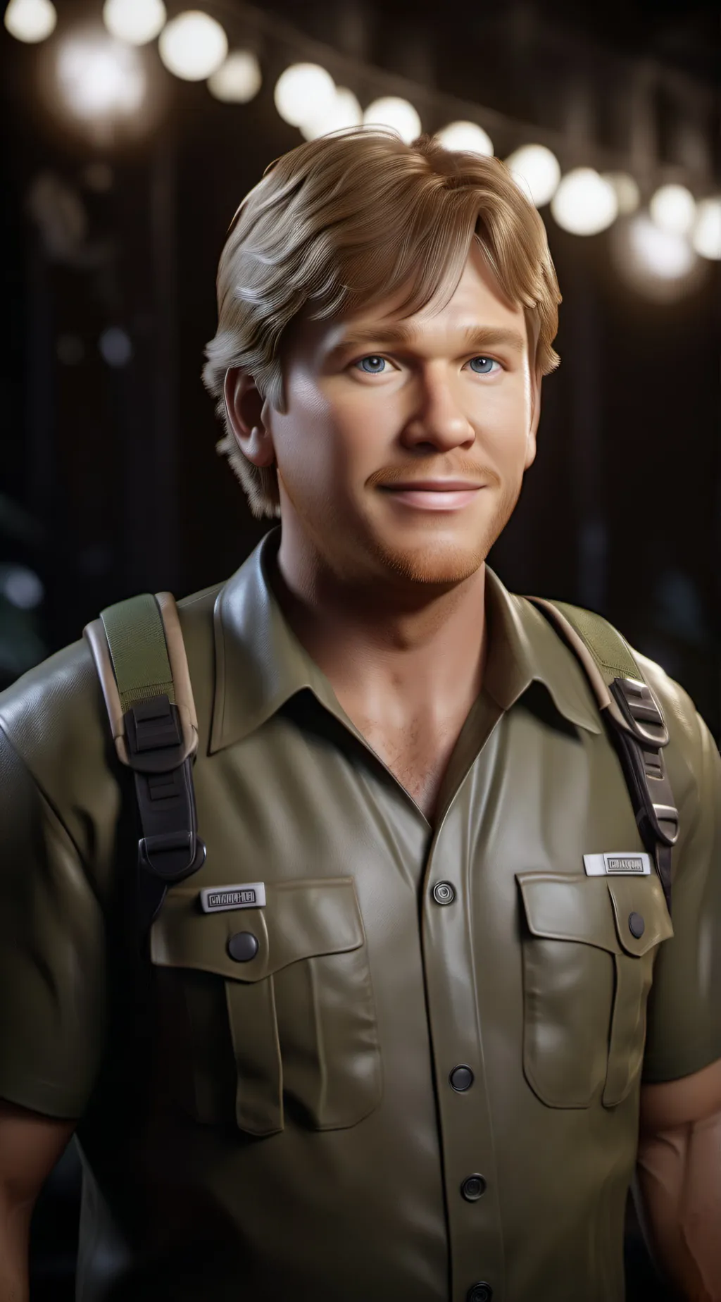 ai character: Steve Irwin background