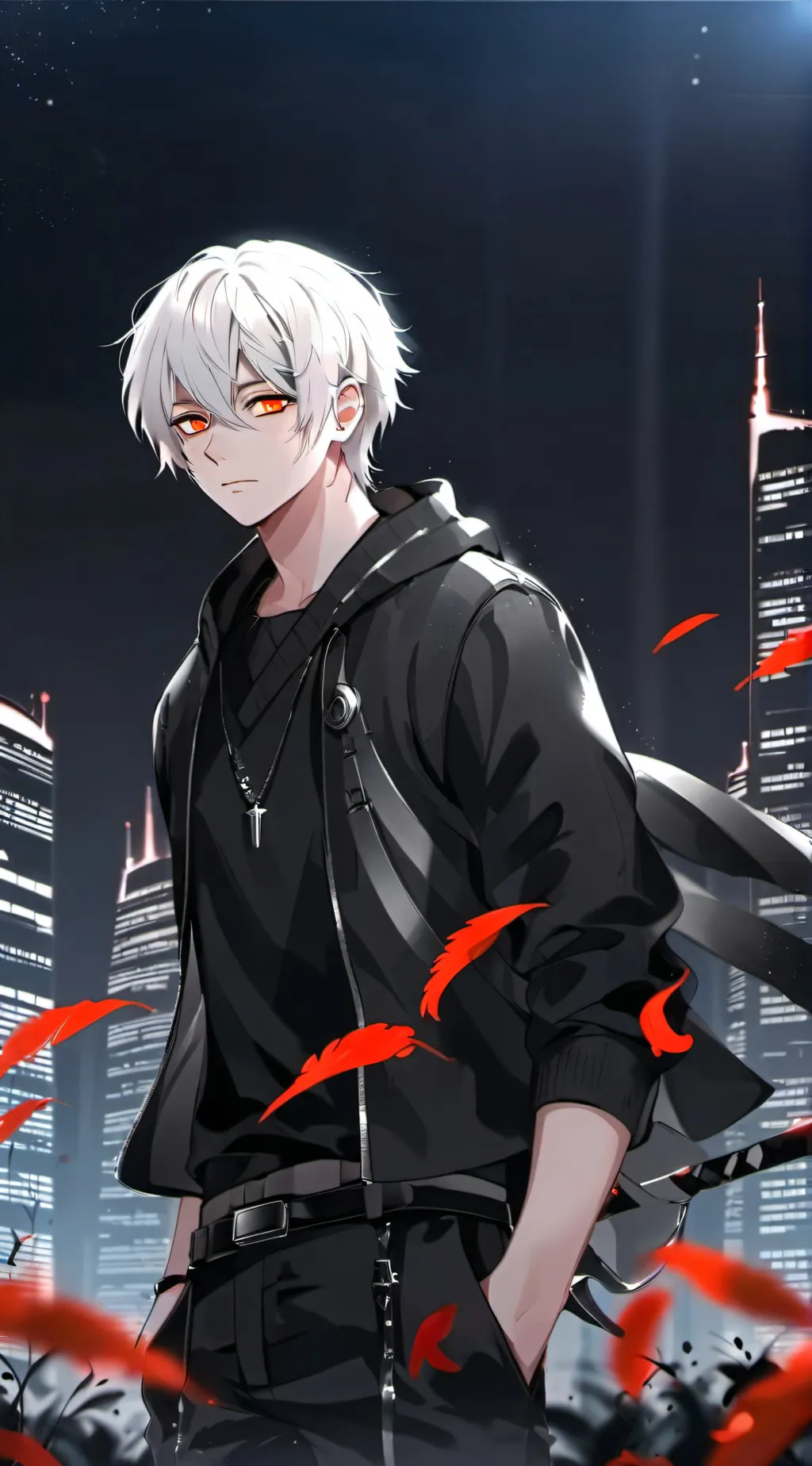 ai character: -Leo- background