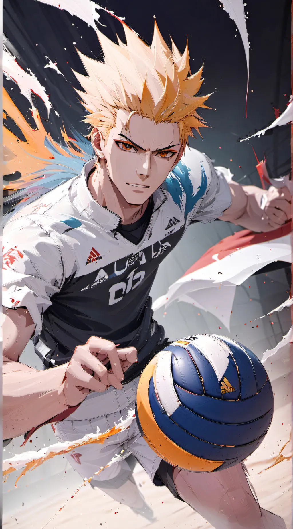 ai character: Spike background