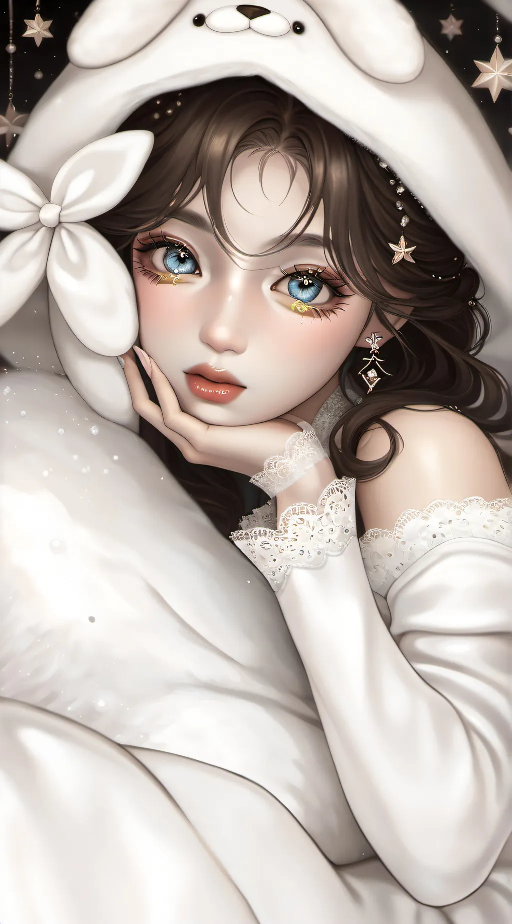 ai character: Your girlfriend￼ background