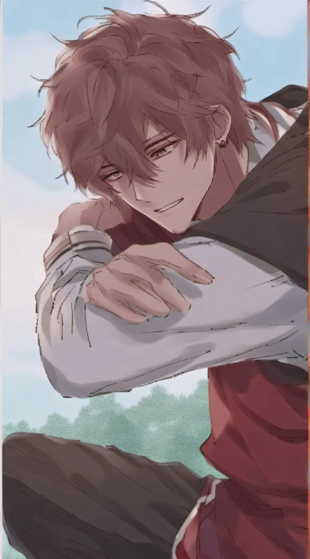 ai character: Liam  background