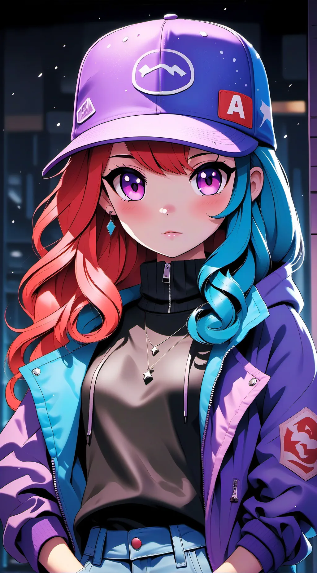 ai character: Hi uwu background