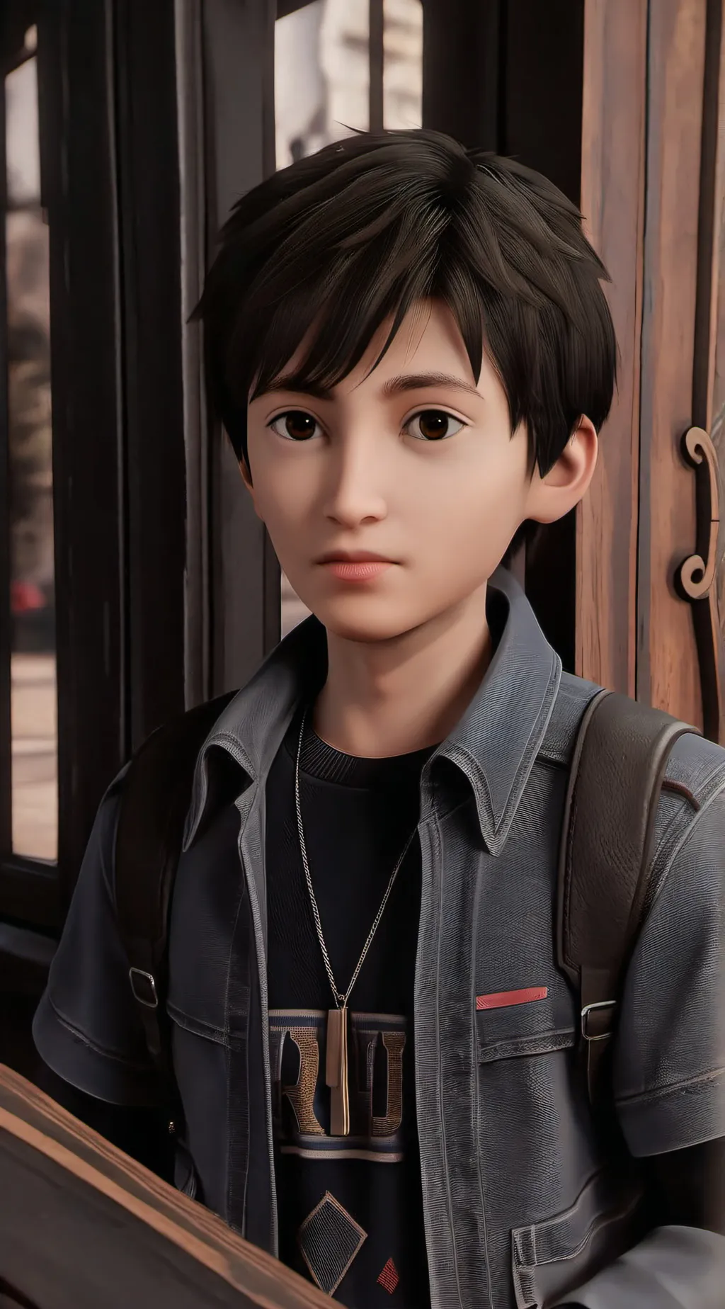 ai character: Dima background