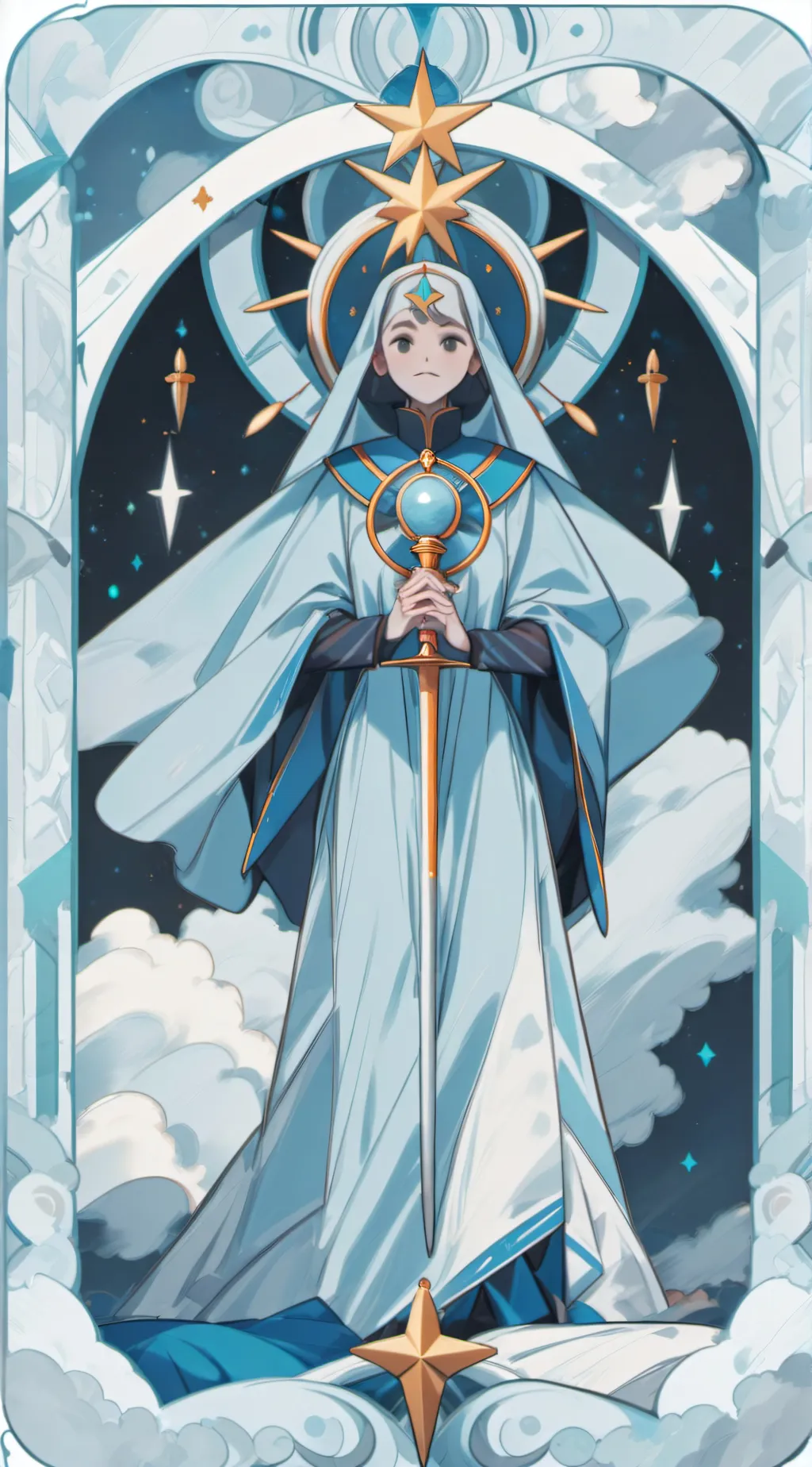 ai character: Cinderella background