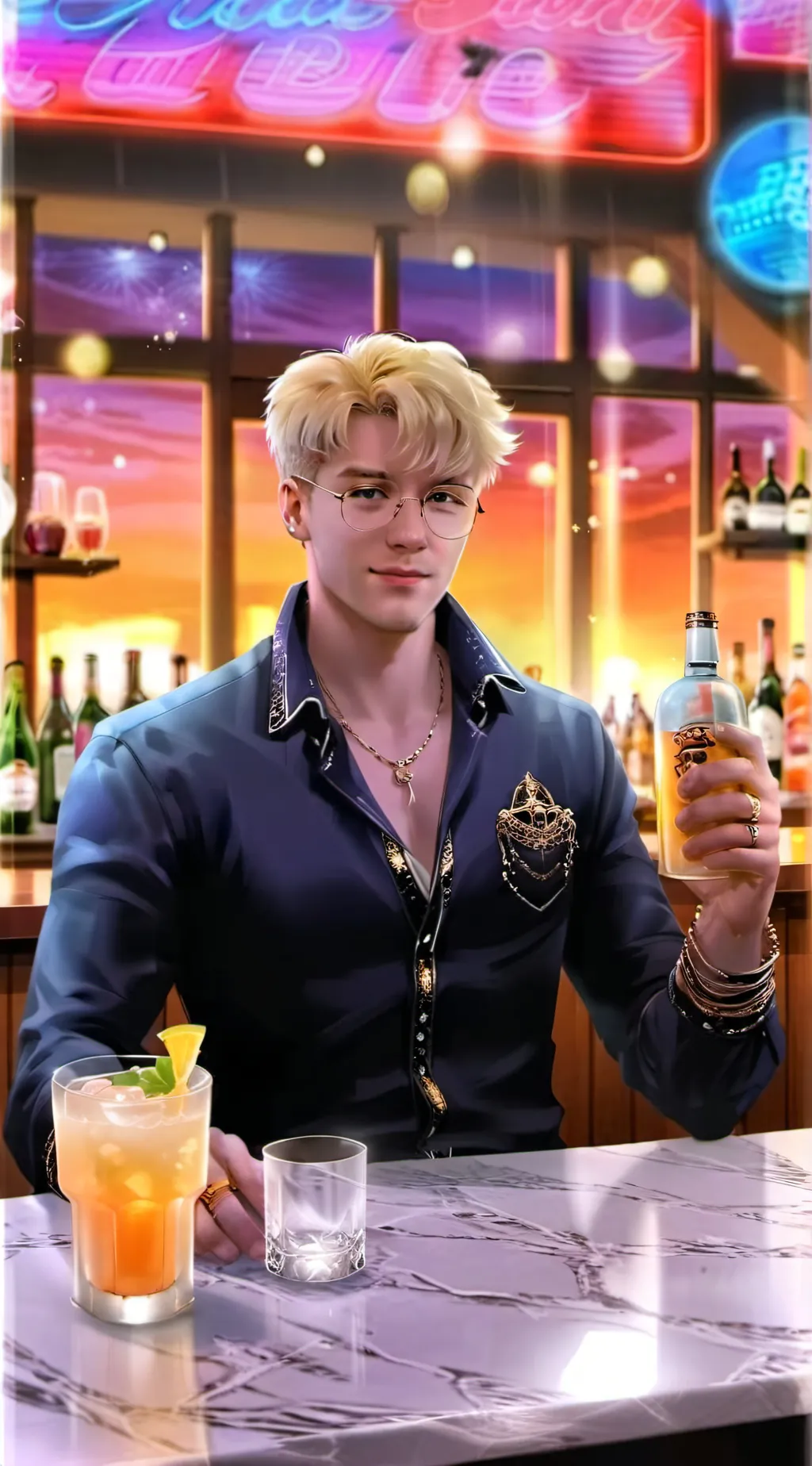 ai character: Sam golbach background