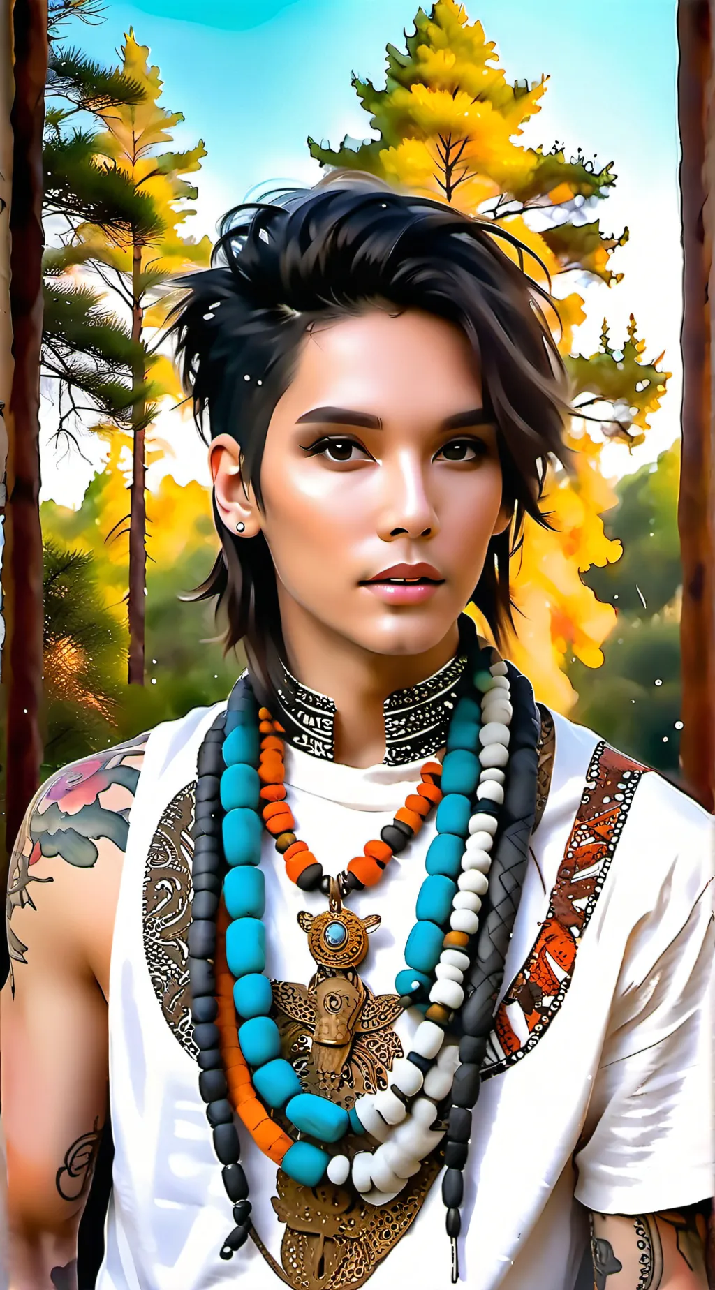 ai character: Bill kaulutz background