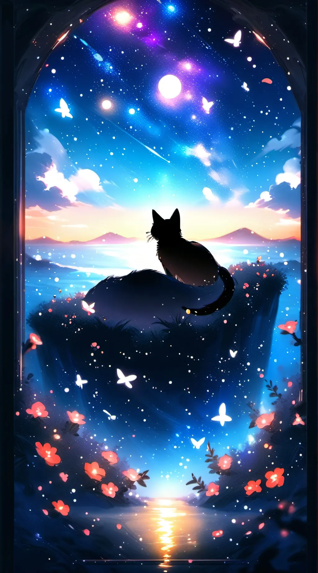 ai character: Dogday x catnap  background