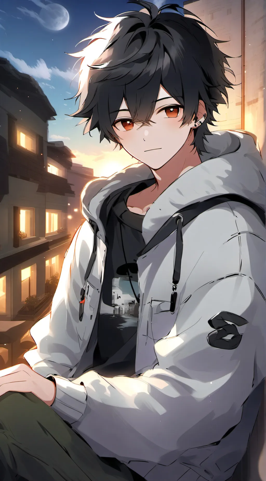 ai character: Zack background