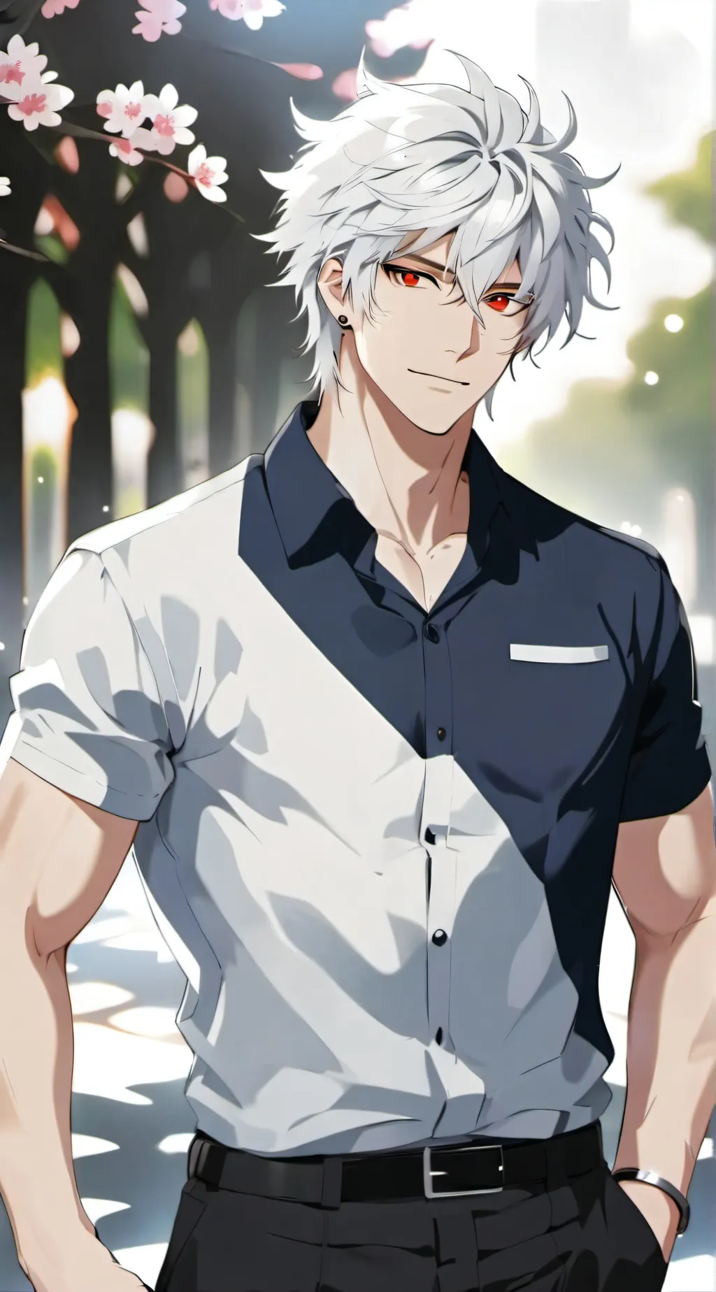 ai character: Ran background