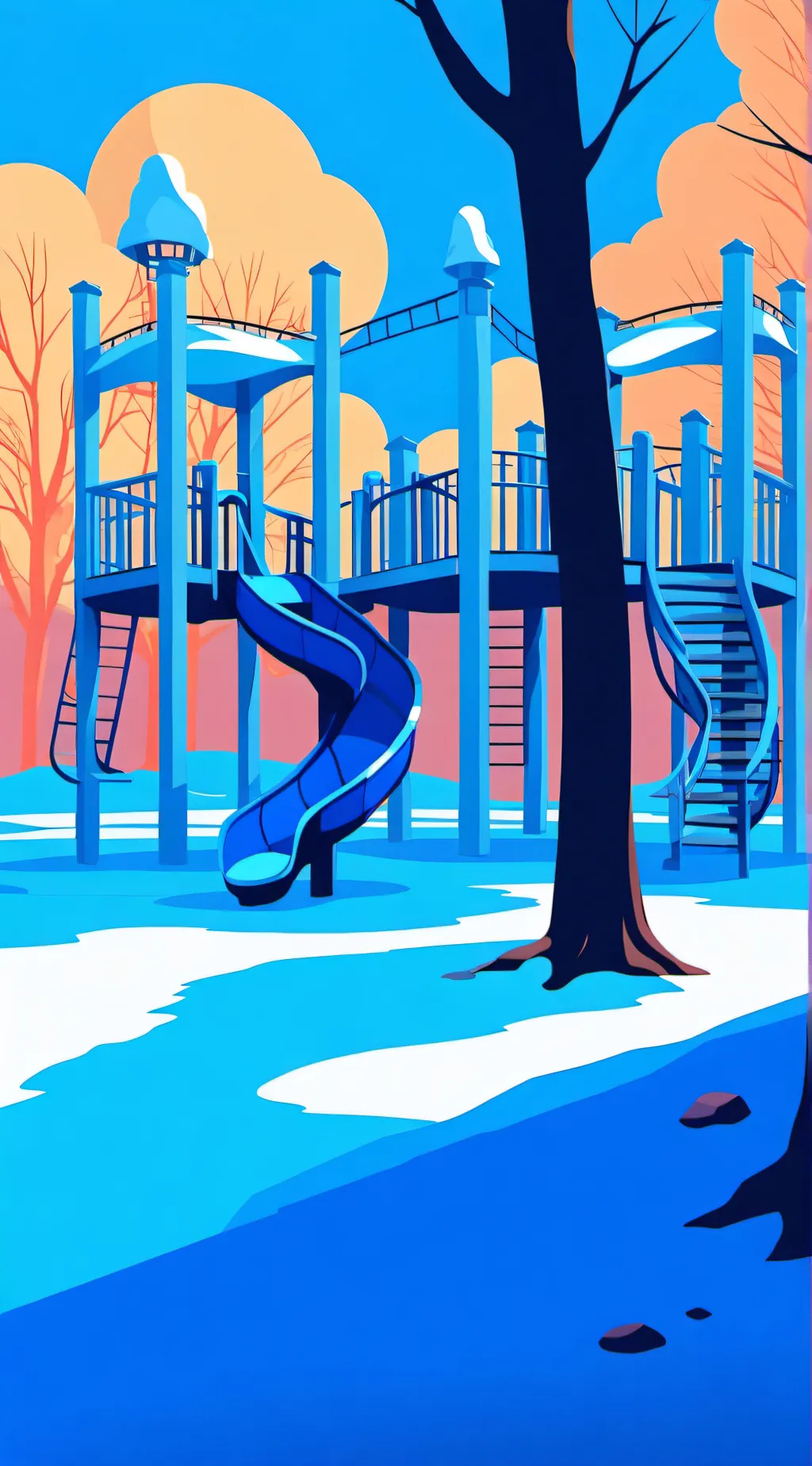 ai character: Smiling Critters  background