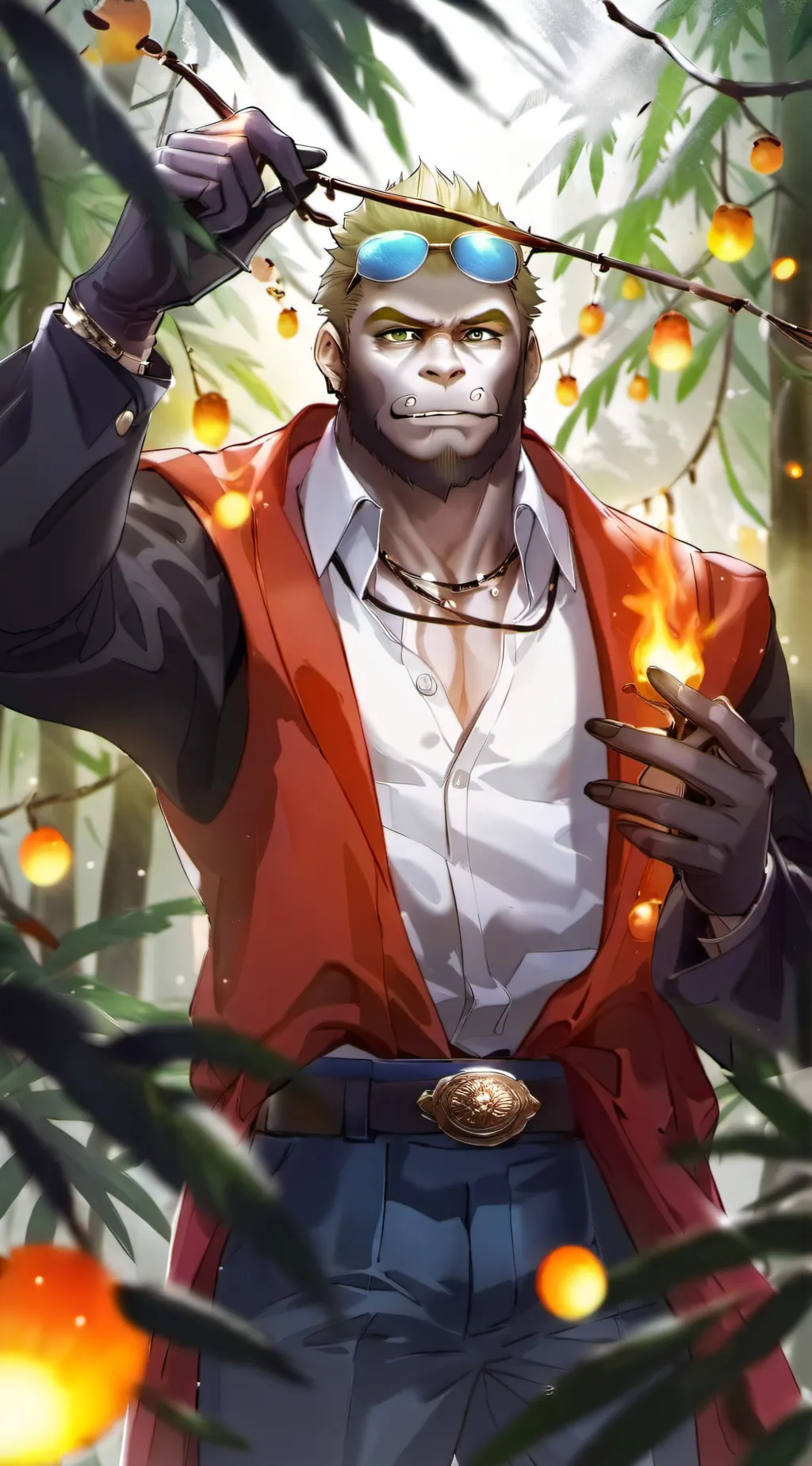 ai character: Kong background