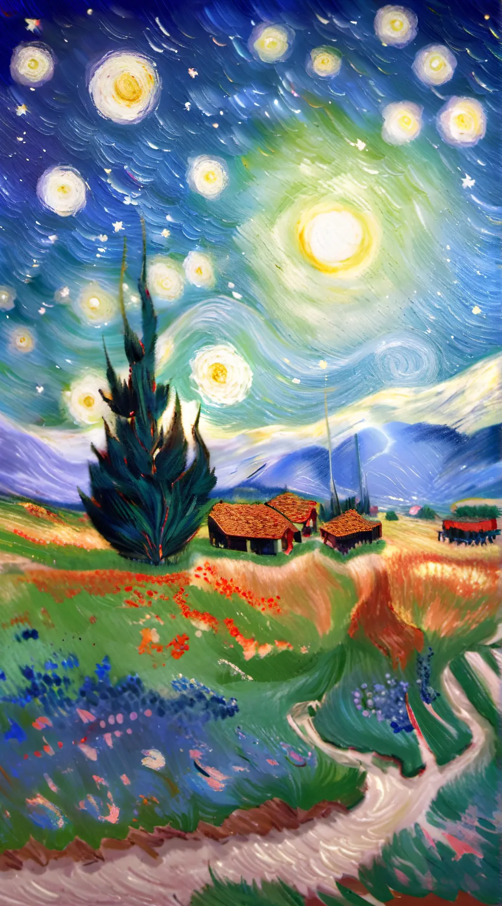 ai character: Country humans background