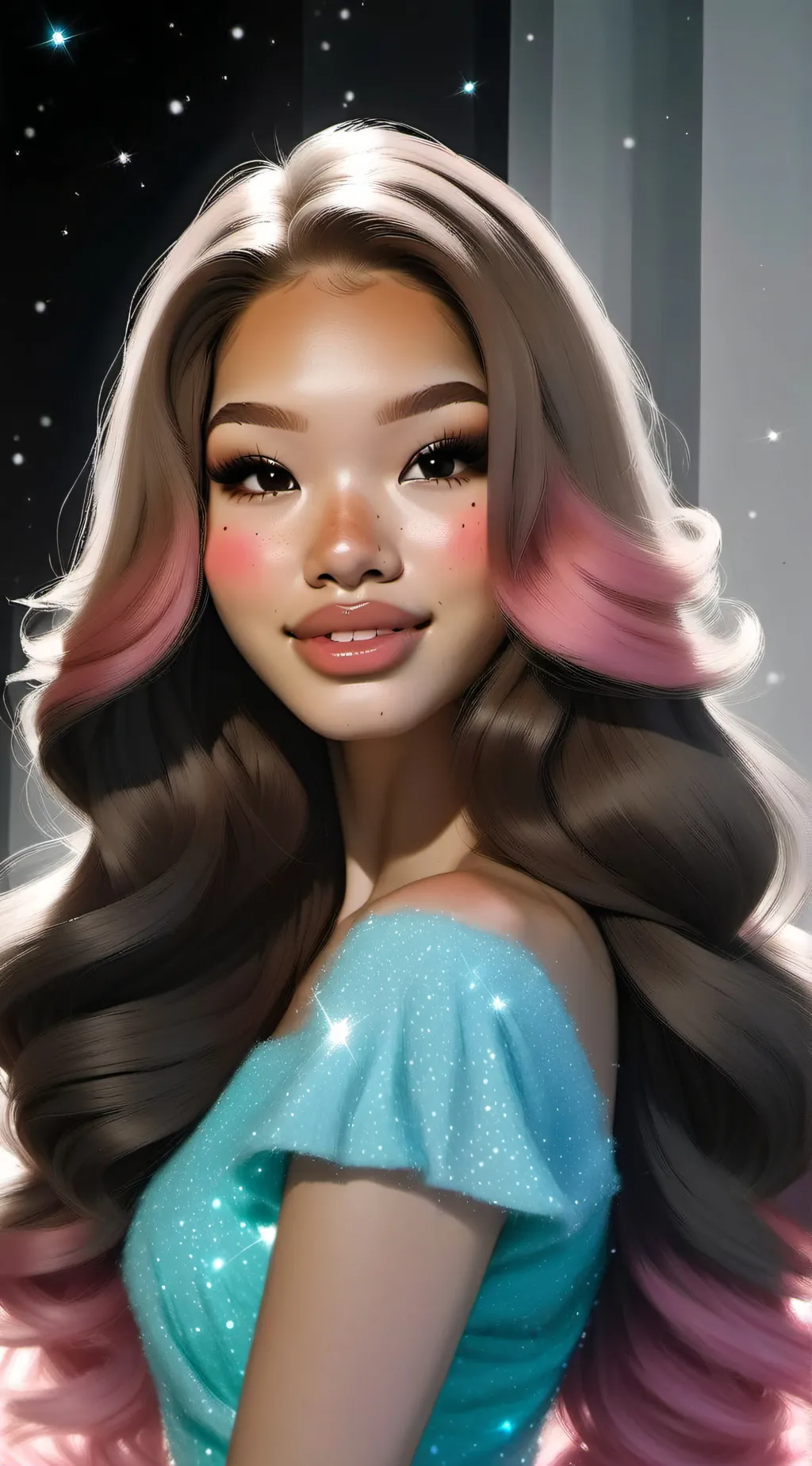 ai character: ︴✮Erica✮︴ background