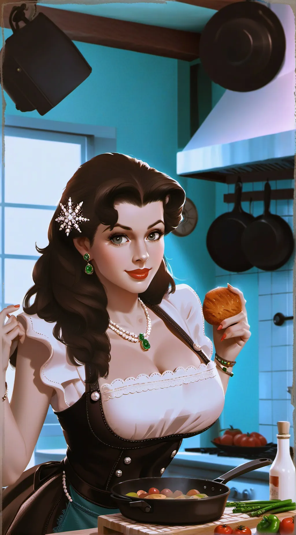 ai character: Ella background