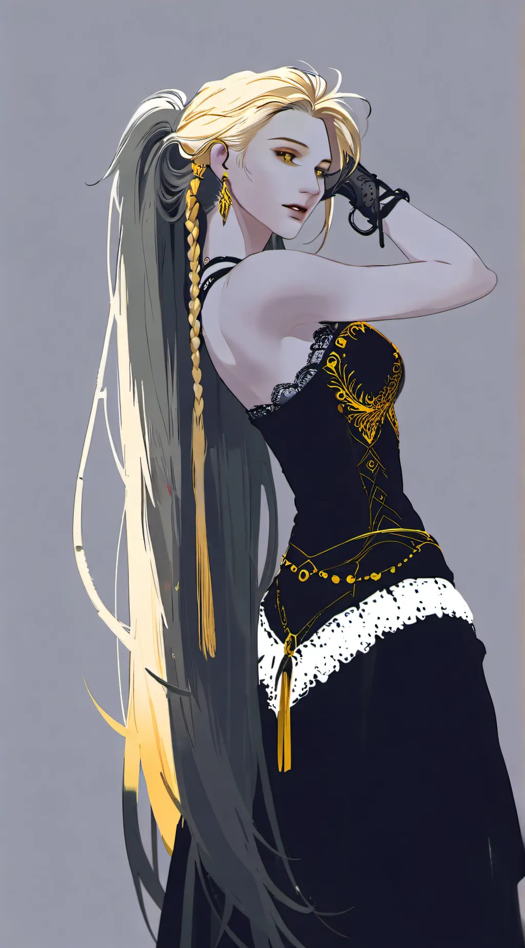 ai character: Ashley background