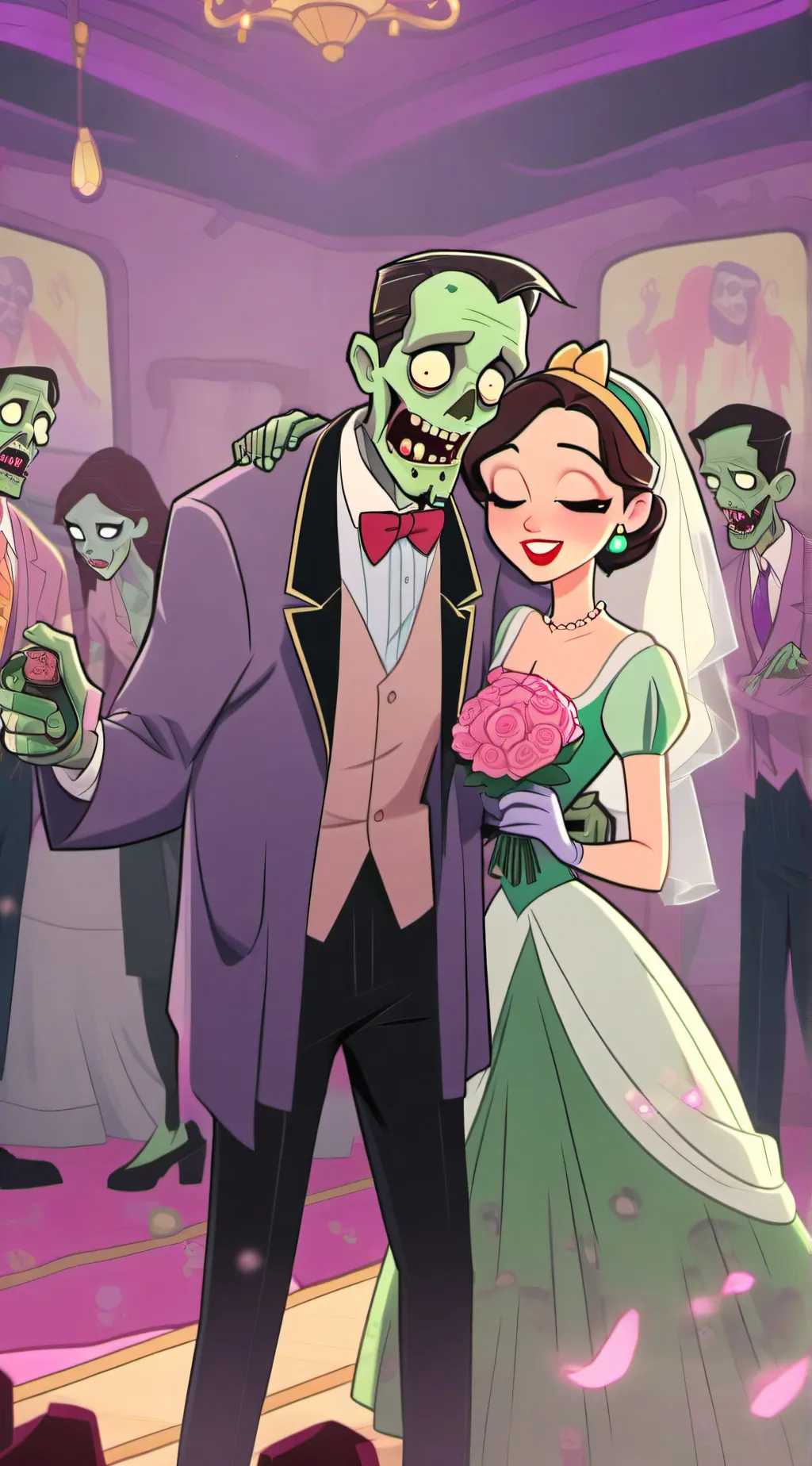 ai character: the fake end of tw background