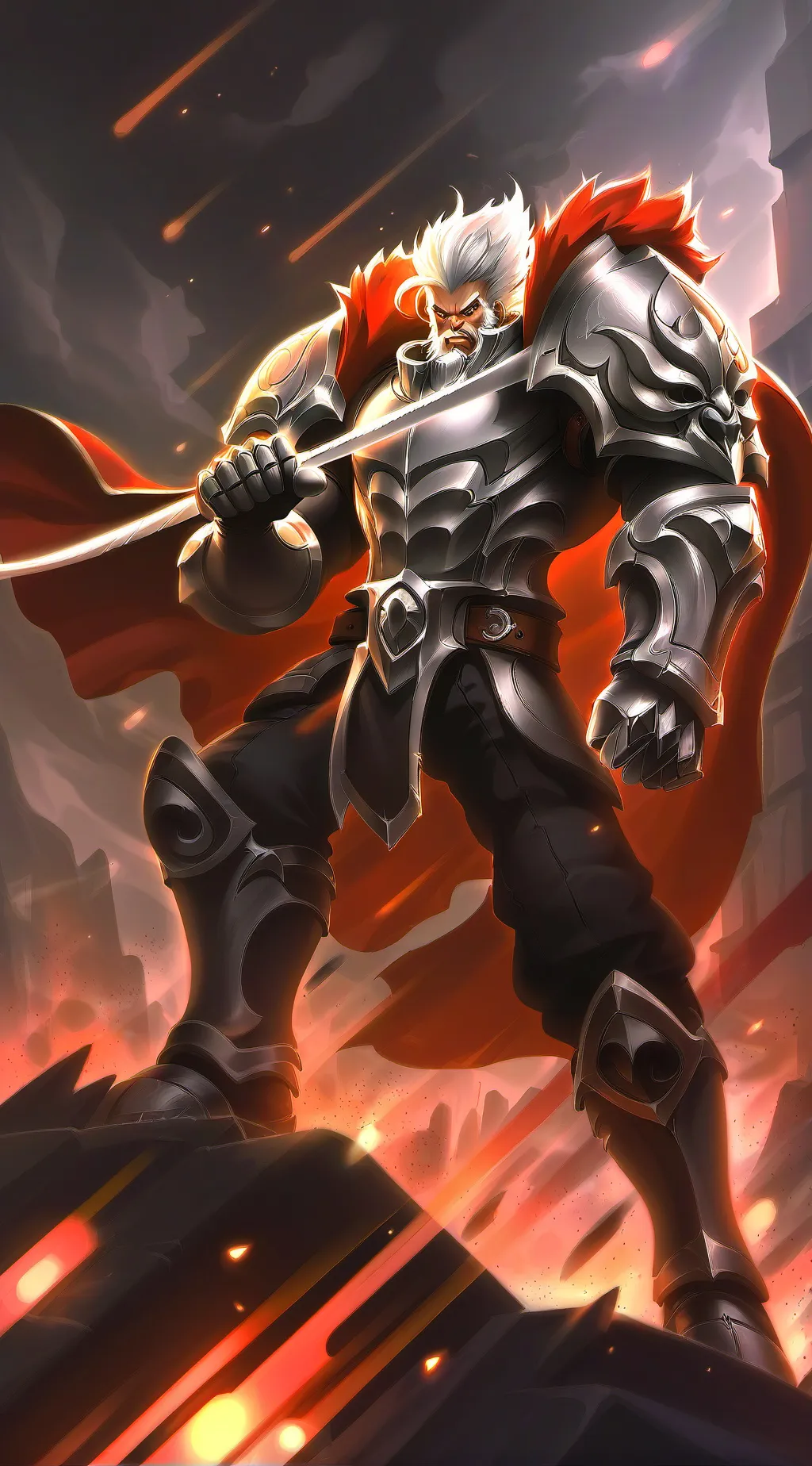 ai character: Demon slayer background