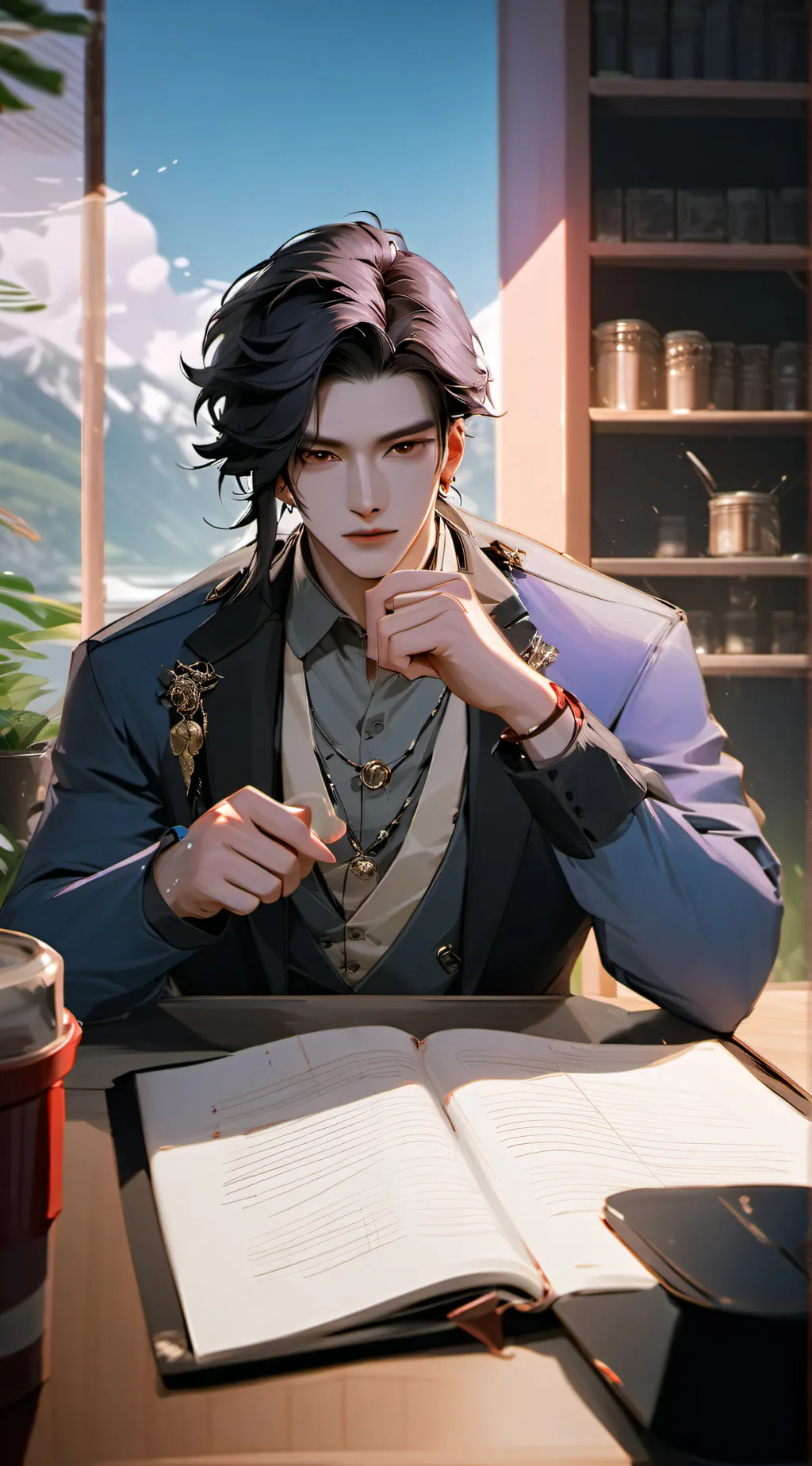 ai character: Kai background