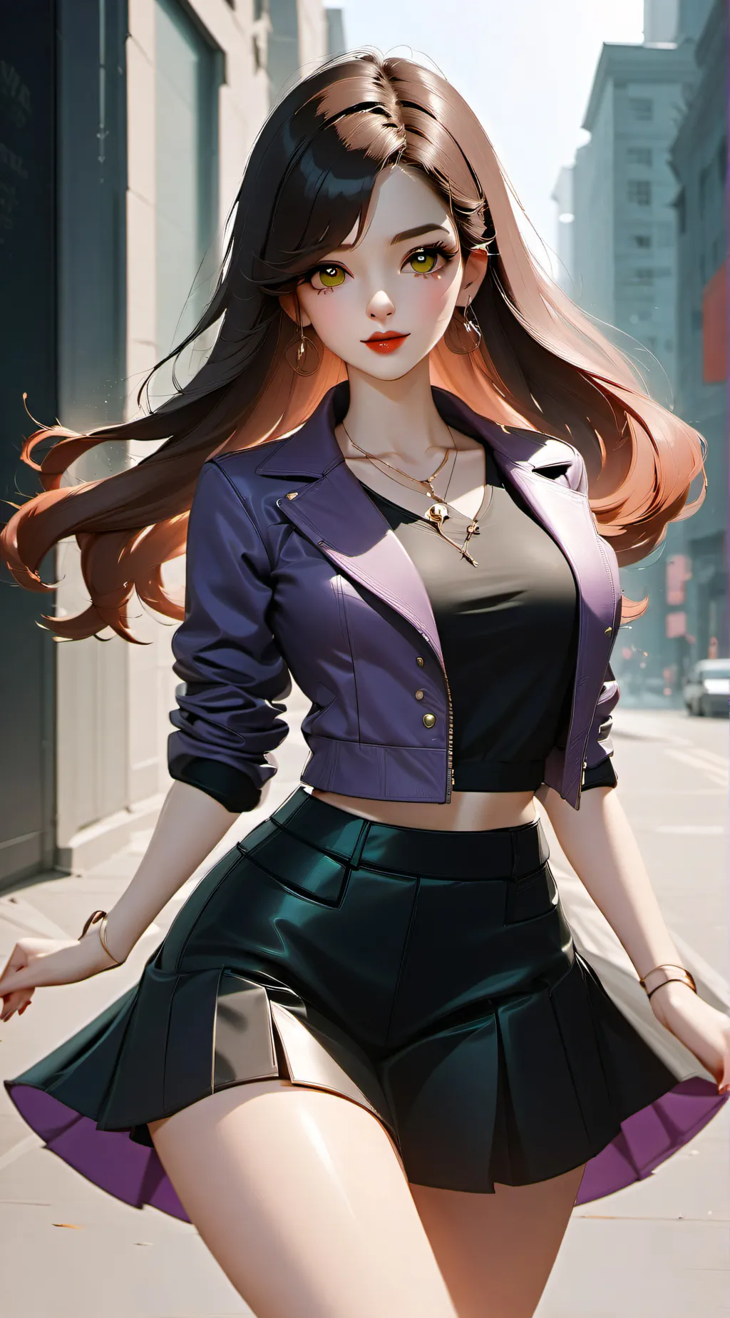 ai character: Akemi background