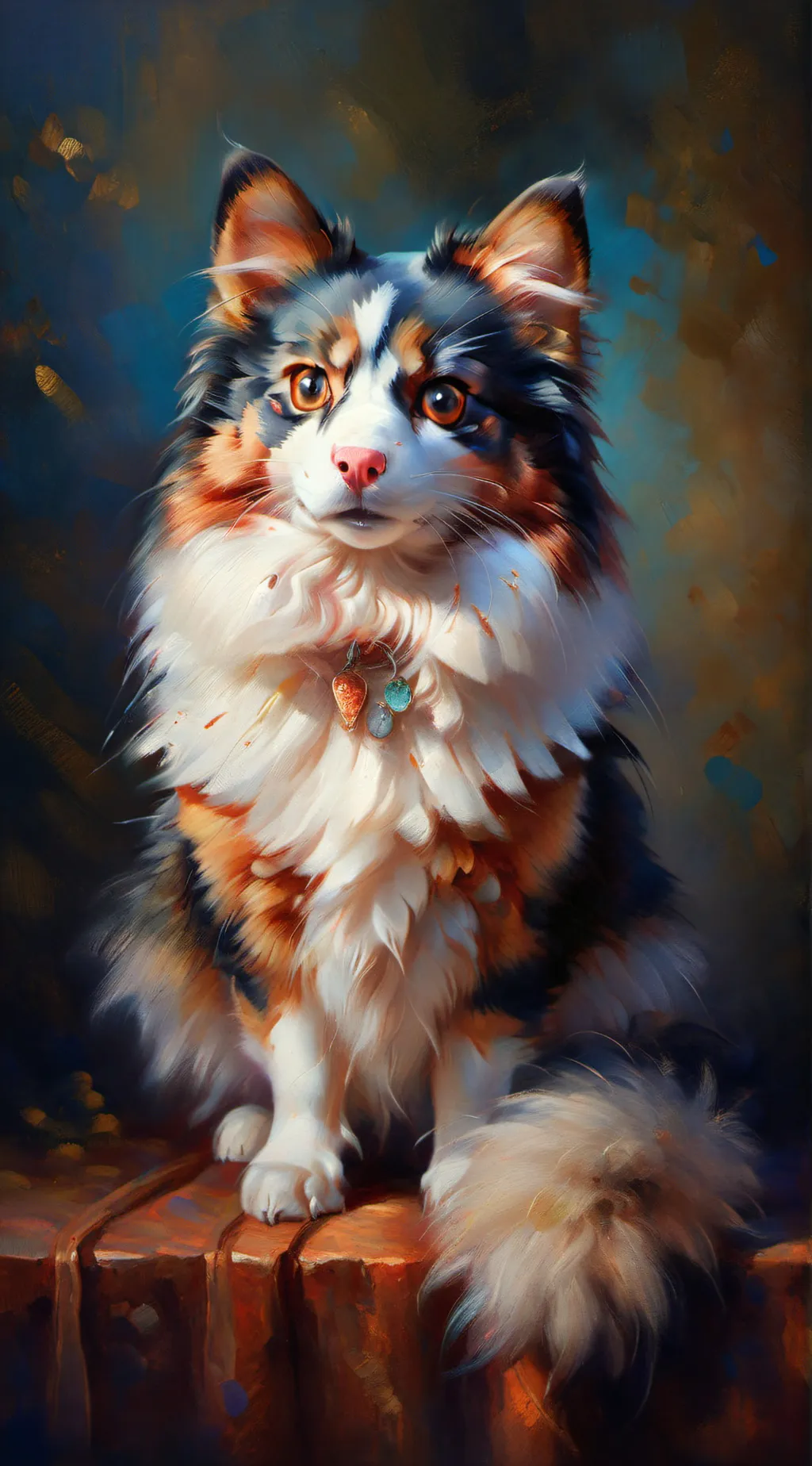 ai character: max and lily background