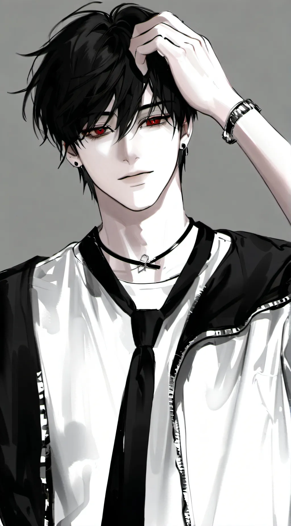 ai character: Darke background