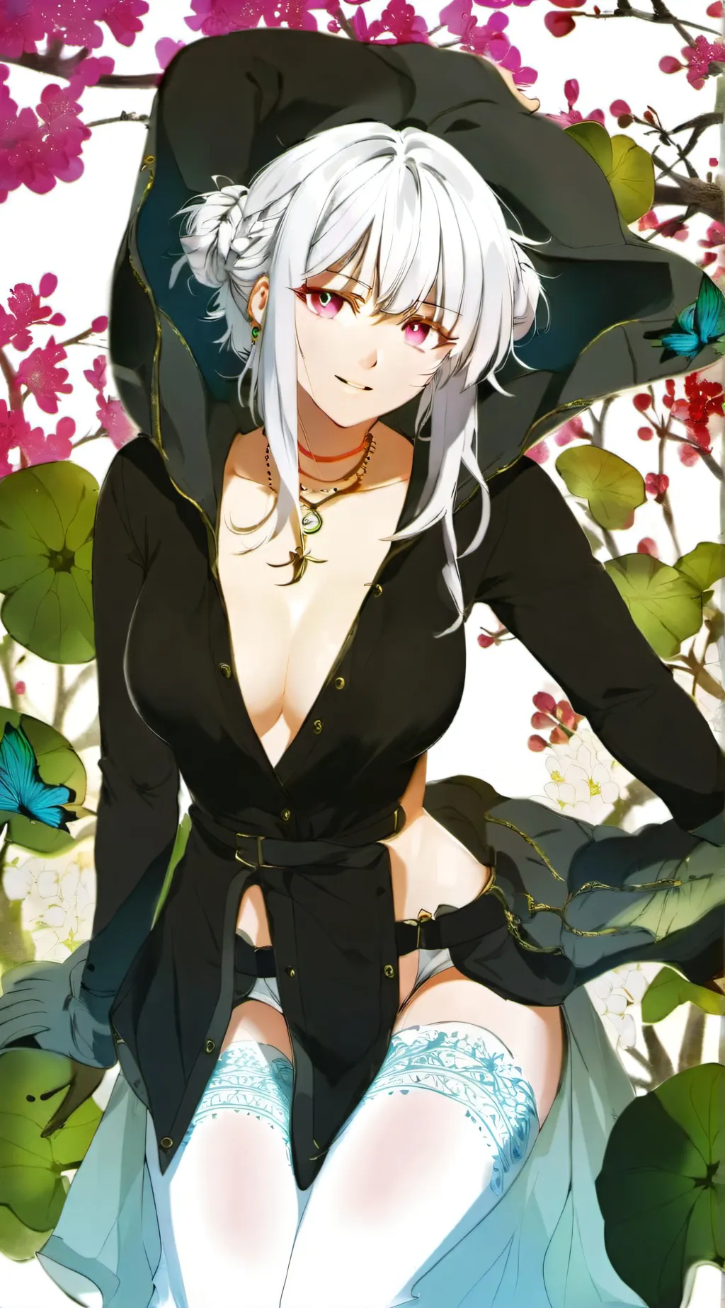 ai character: daki/ume background