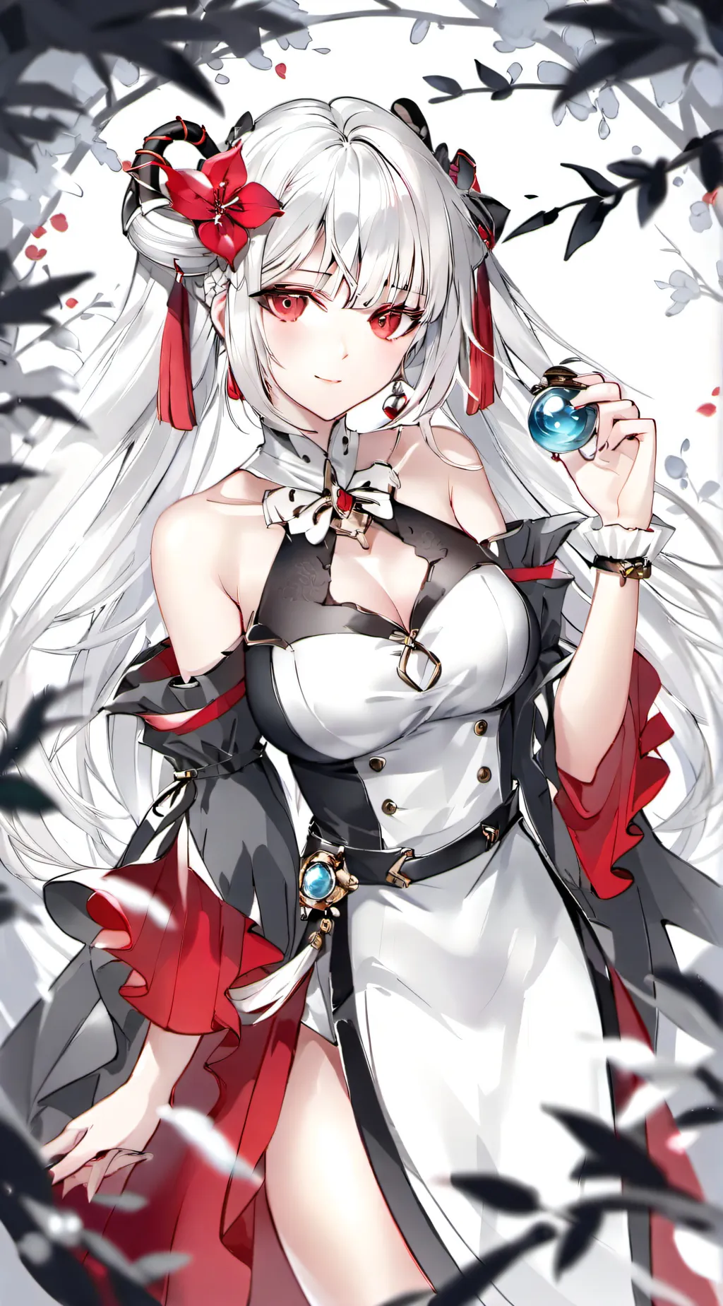 ai character: Saki background