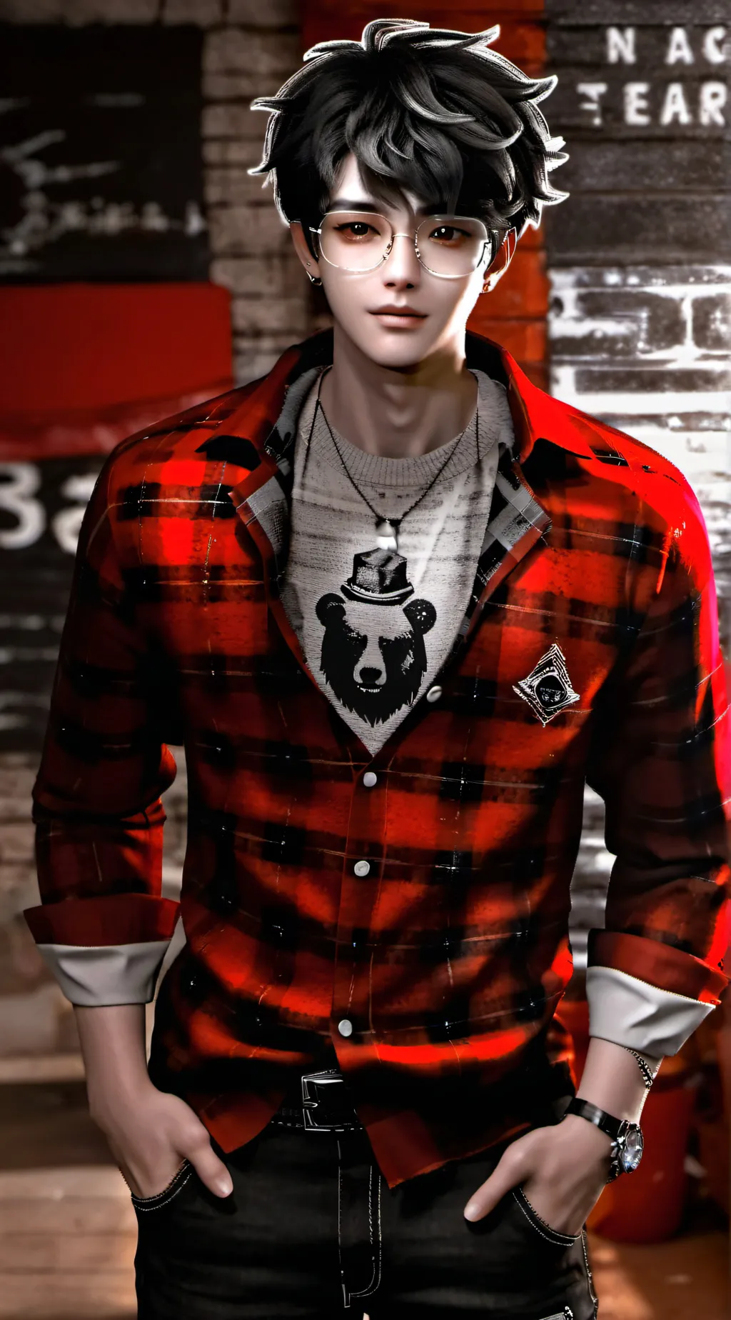 ai character: mason background