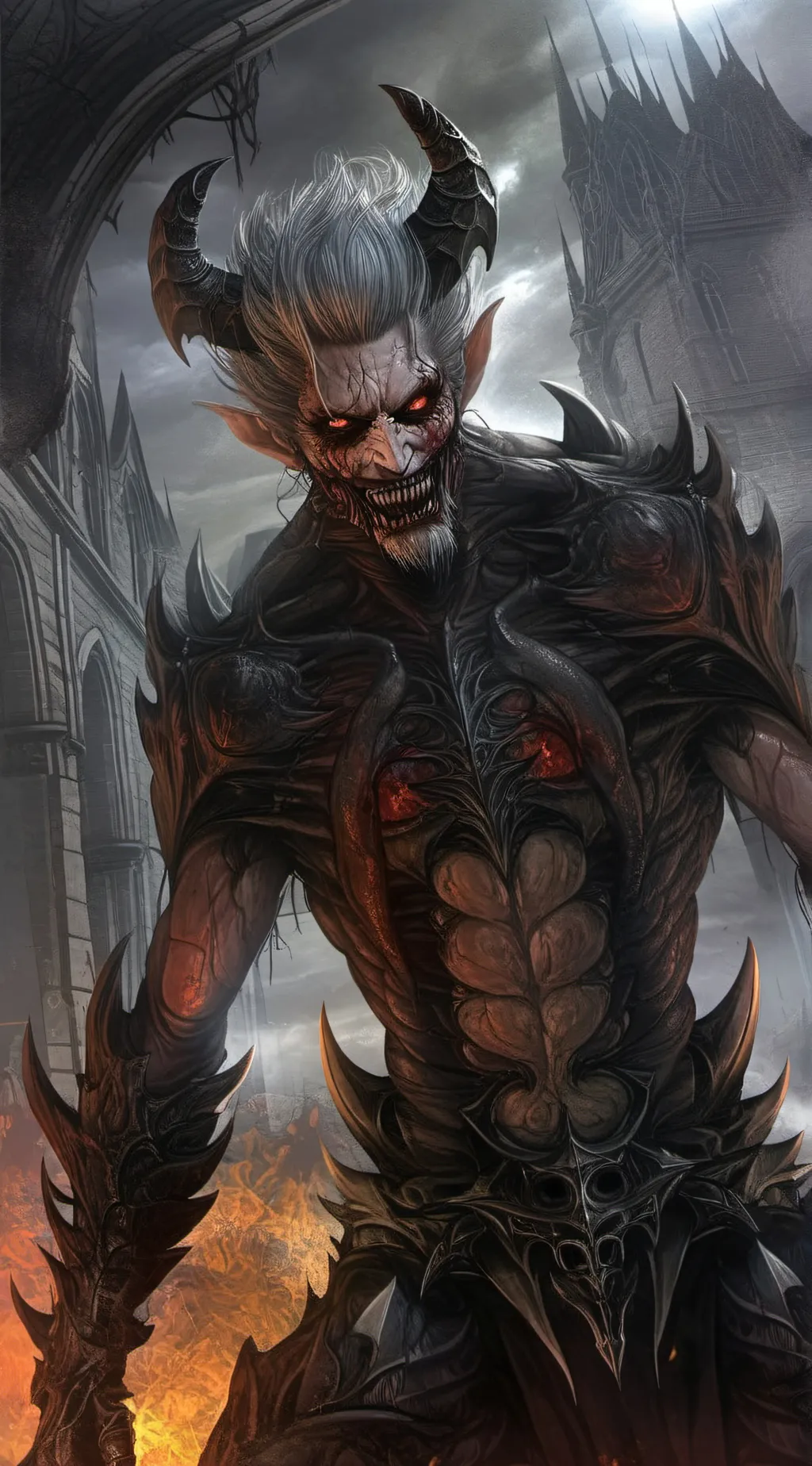 ai character: the voodoo man background