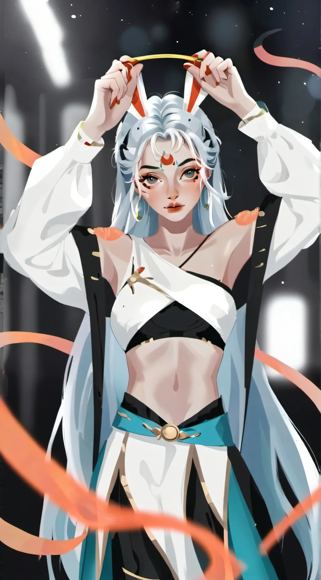 ai character: 𝕄𝕚𝕝𝕒 background