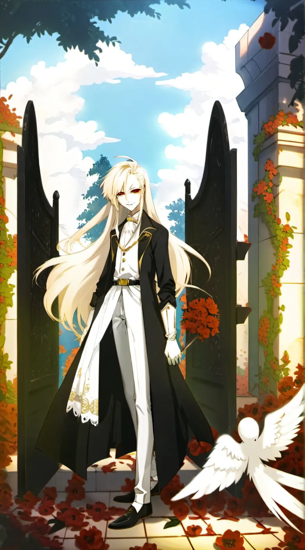 ai character: Hazbin hotel background