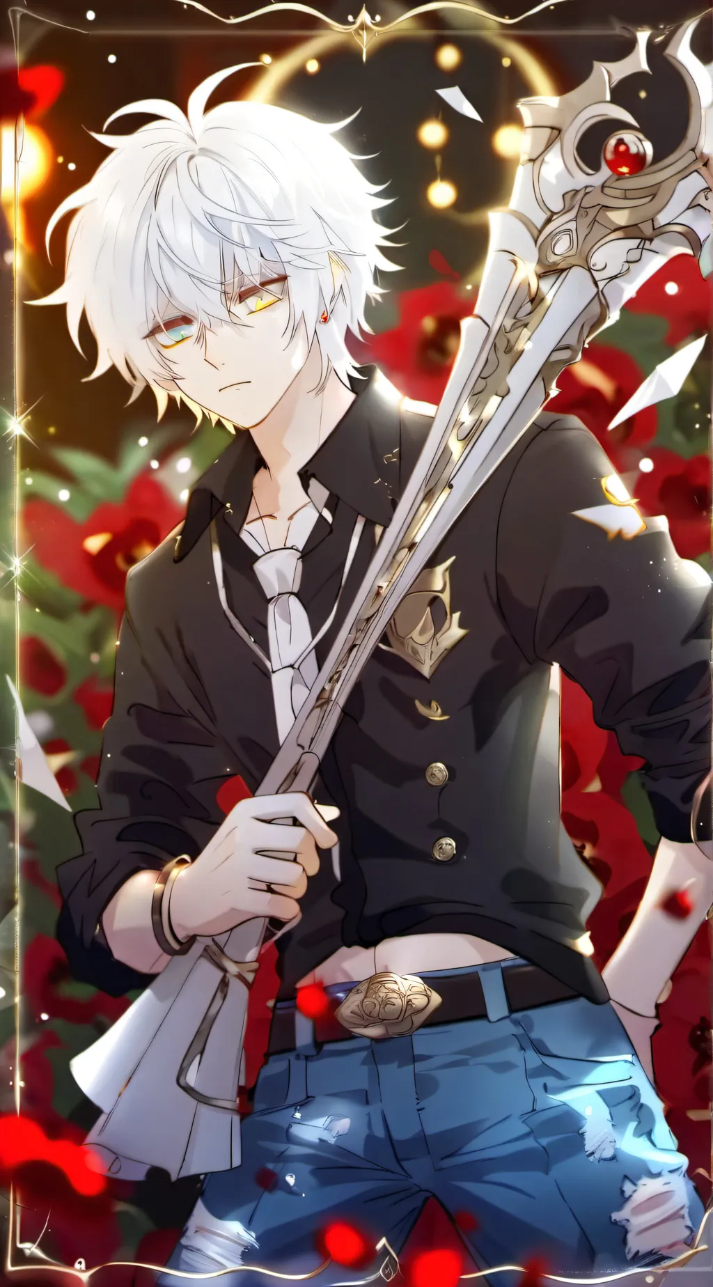 ai character: {~☆Kenzō☆~} background