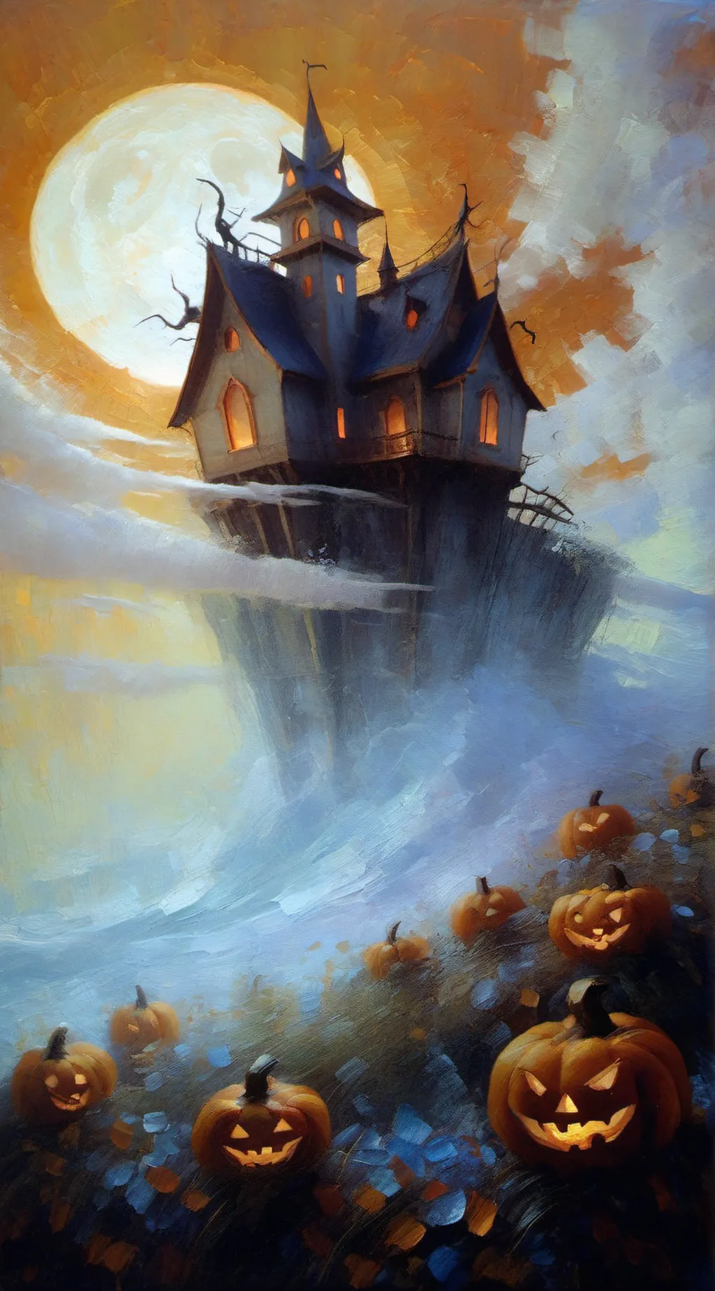 ai character: DS HALLOWEEN! 🎃 background